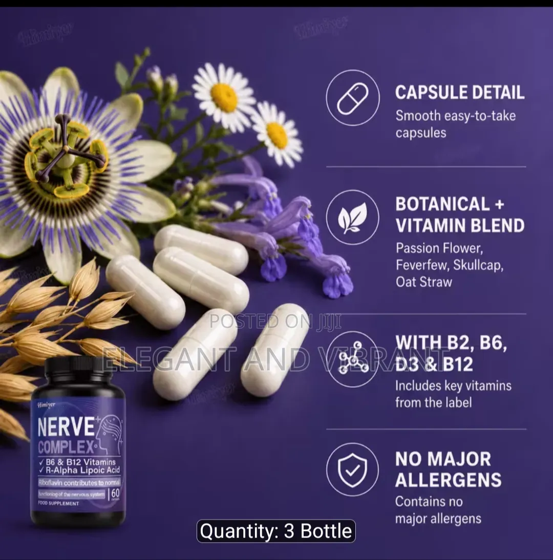 Complex With Befotiamin, R-Alpha Lipoic Acid,Riboflavin + B12, B6,d3