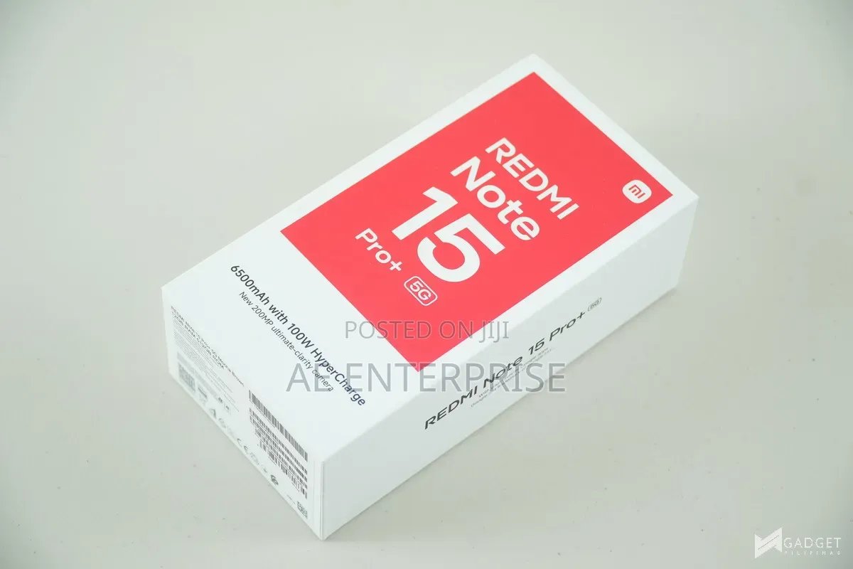 New Xiaomi Redmi Note 15 Pro+ 512 GB Black