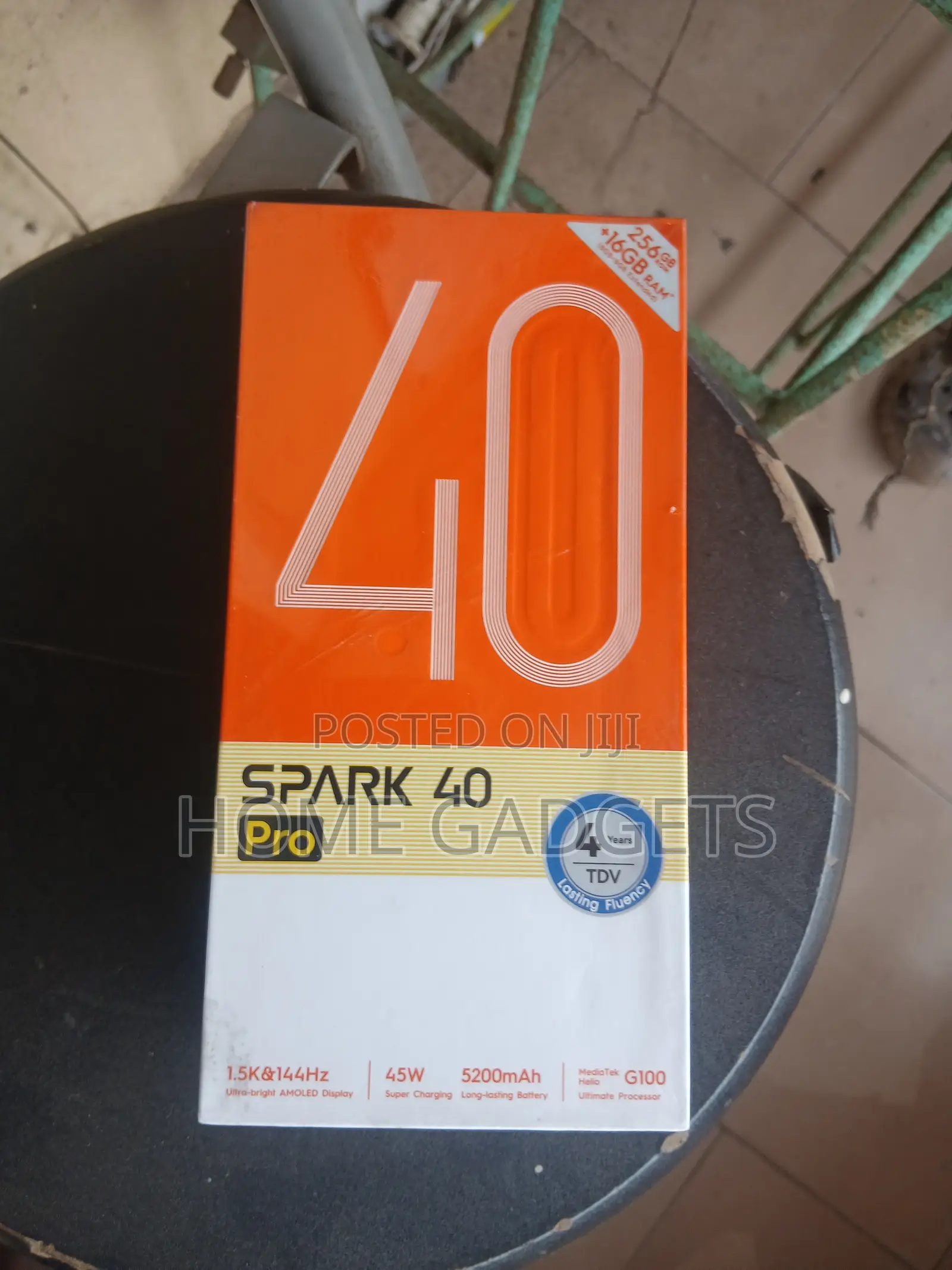 New Tecno Spark 40 Pro 256 GB Blue