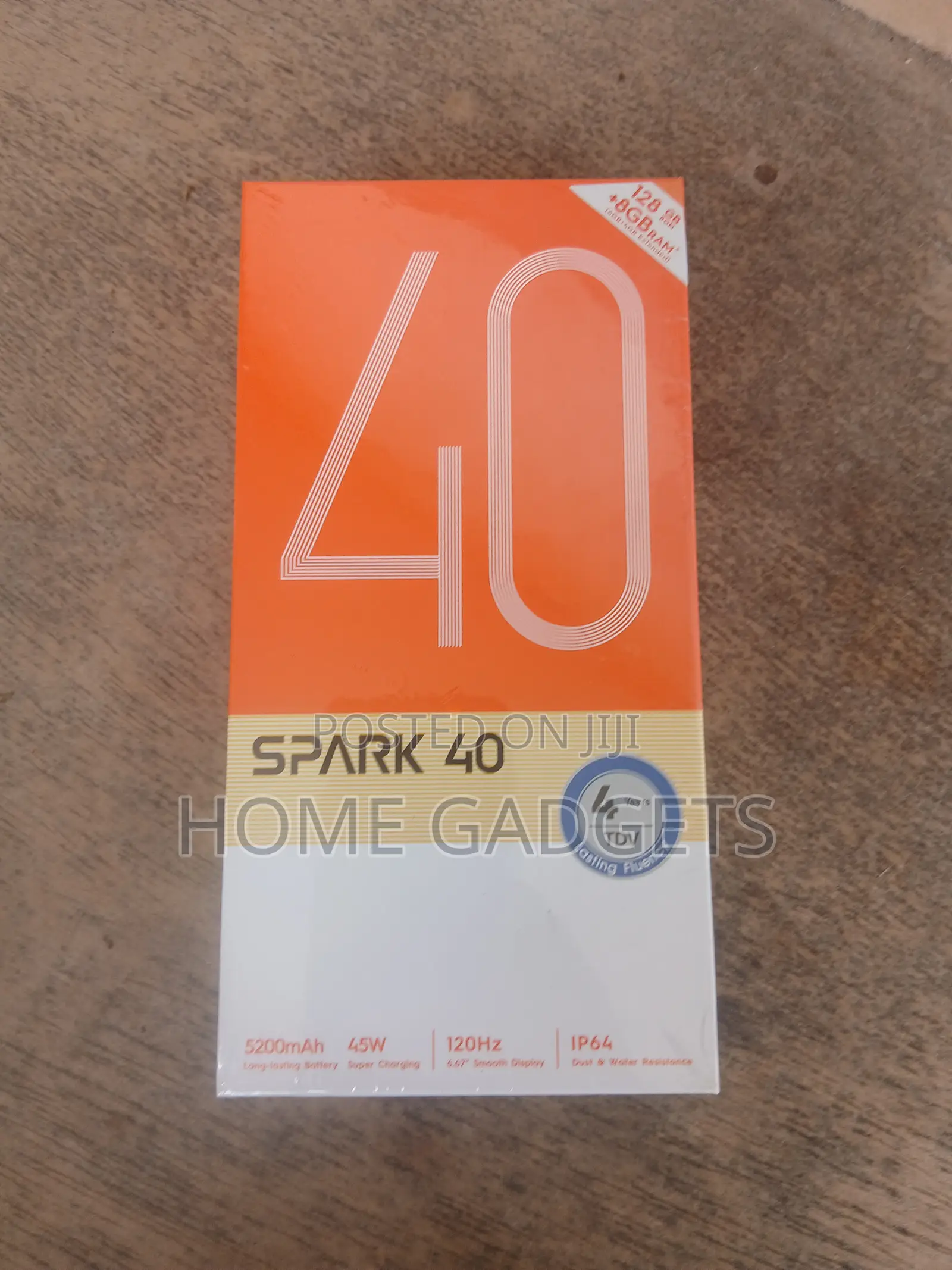 New Tecno Spark 40 256 GB Black