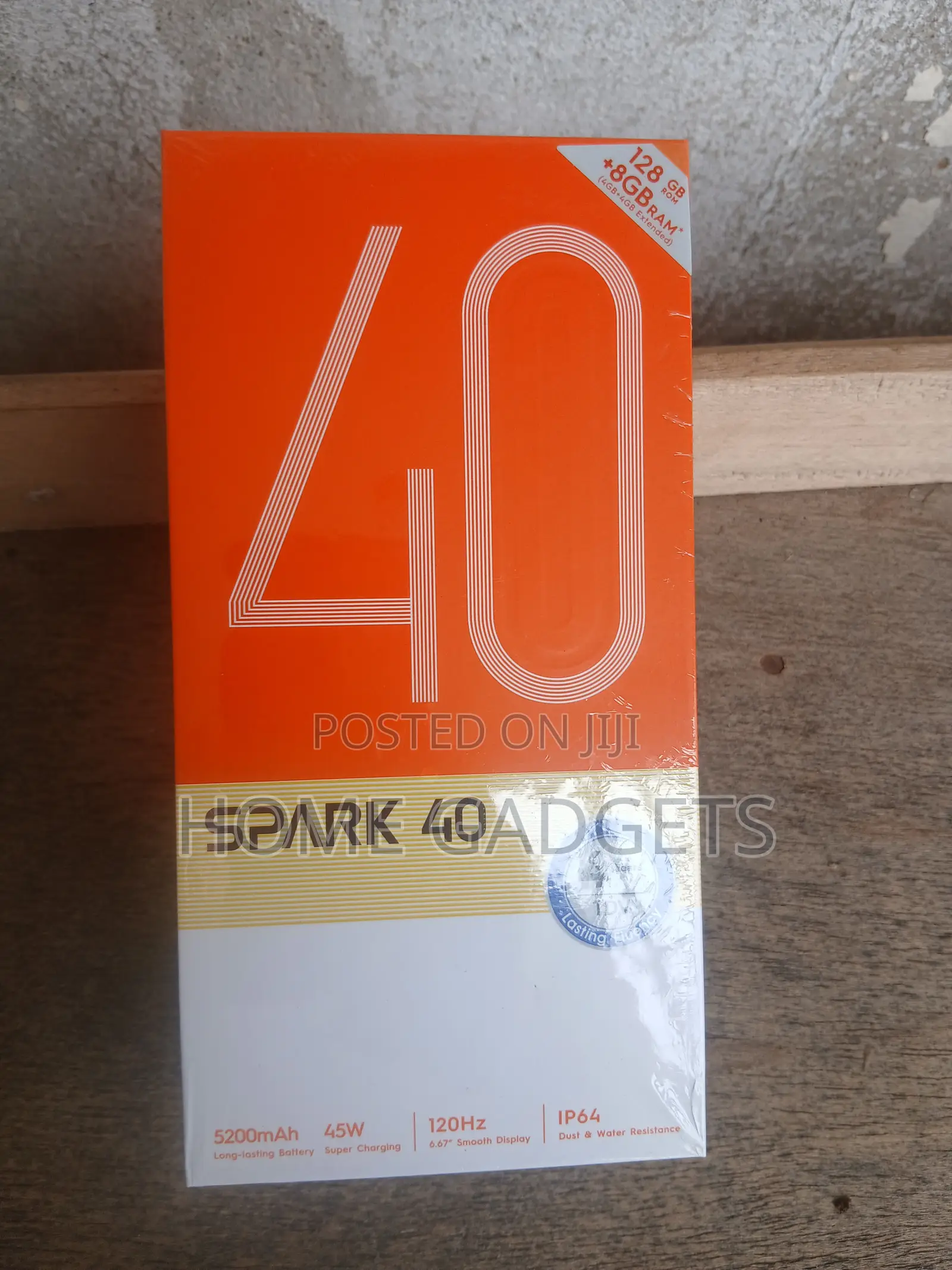New Tecno Spark 40 256 GB Black