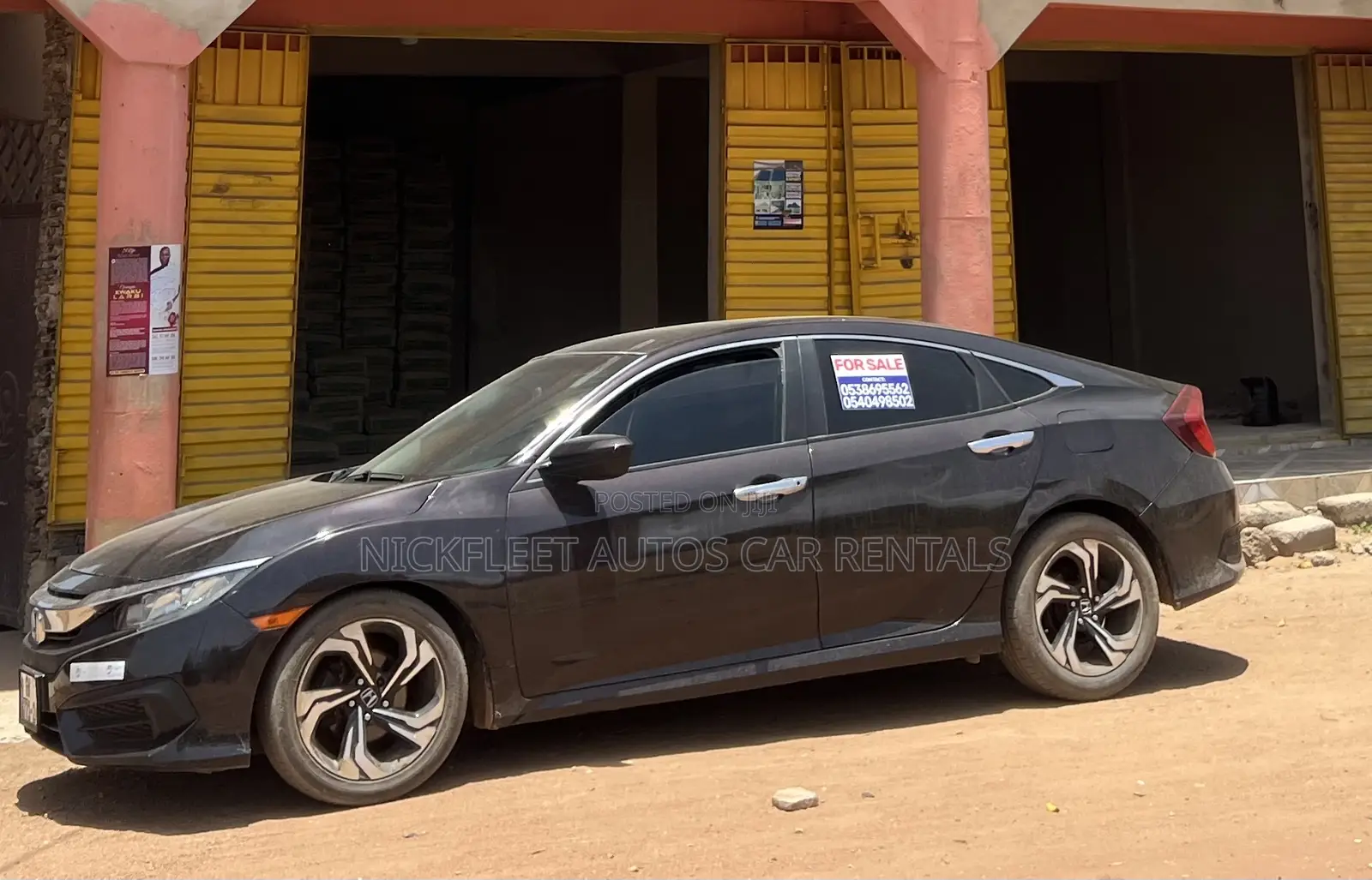 Honda Civic LX 2dr Coupe (2.0L 4cyl) 2016 Black