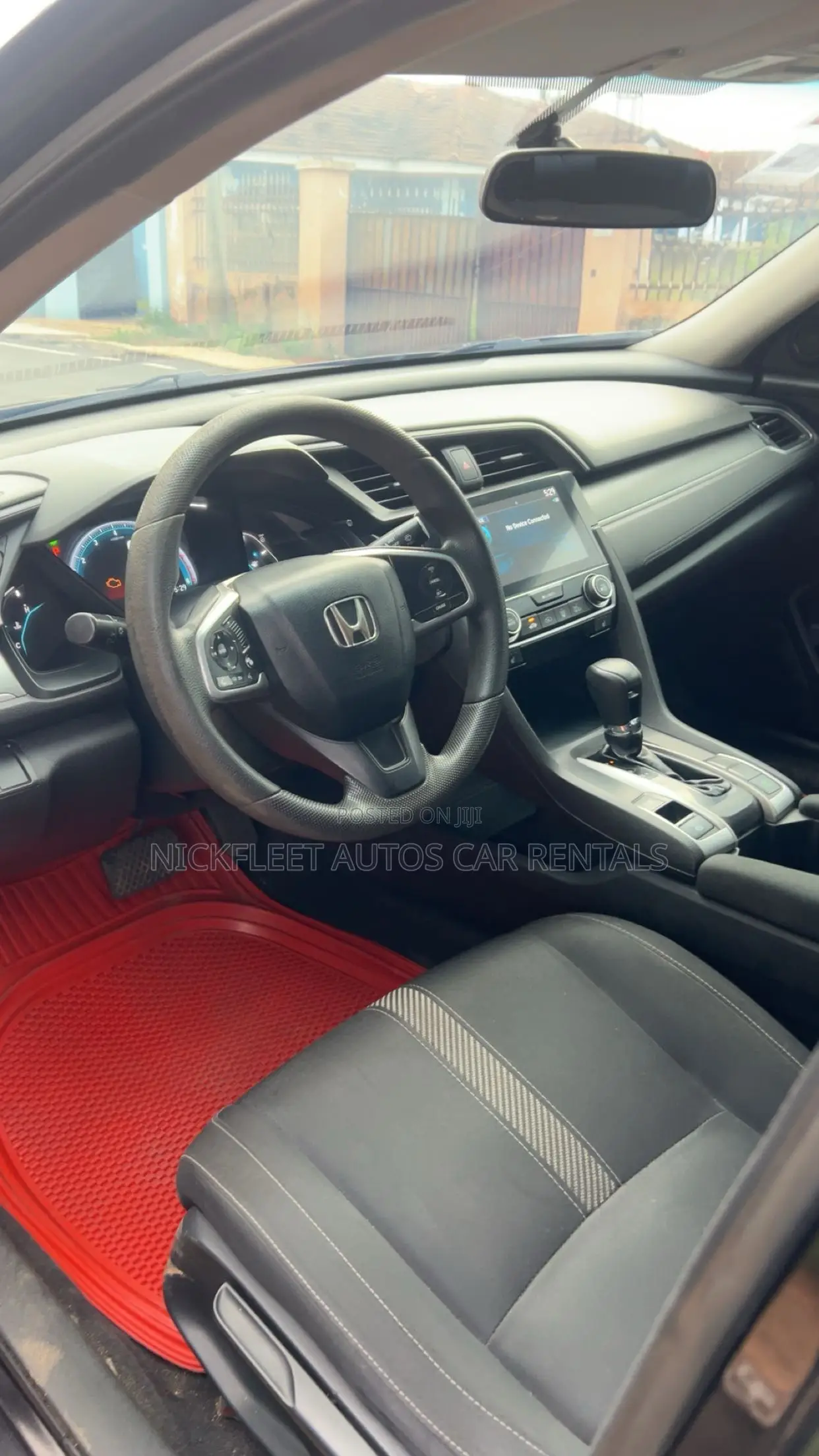 Honda Civic LX 2dr Coupe (2.0L 4cyl) 2016 Black