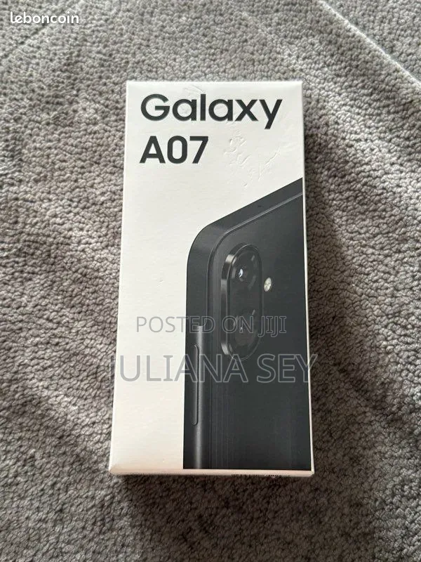 New Samsung Galaxy A07 4G 128 GB Black