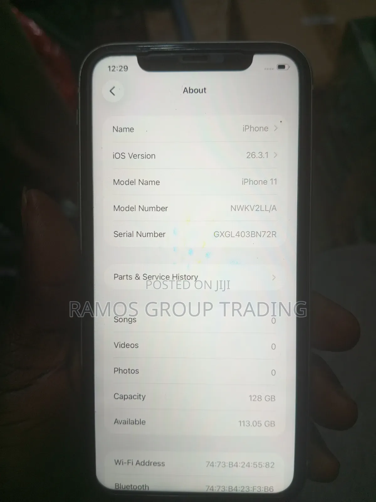Apple iPhone 11 128 GB White