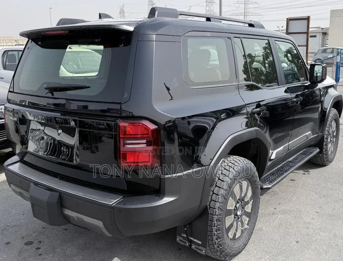 New Toyota Land Cruiser Prado 2026 Black