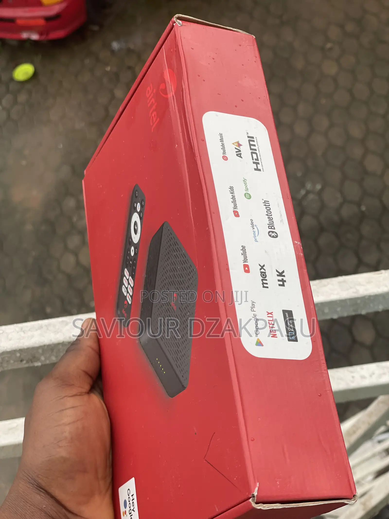Universal Airtel TV Box and Router