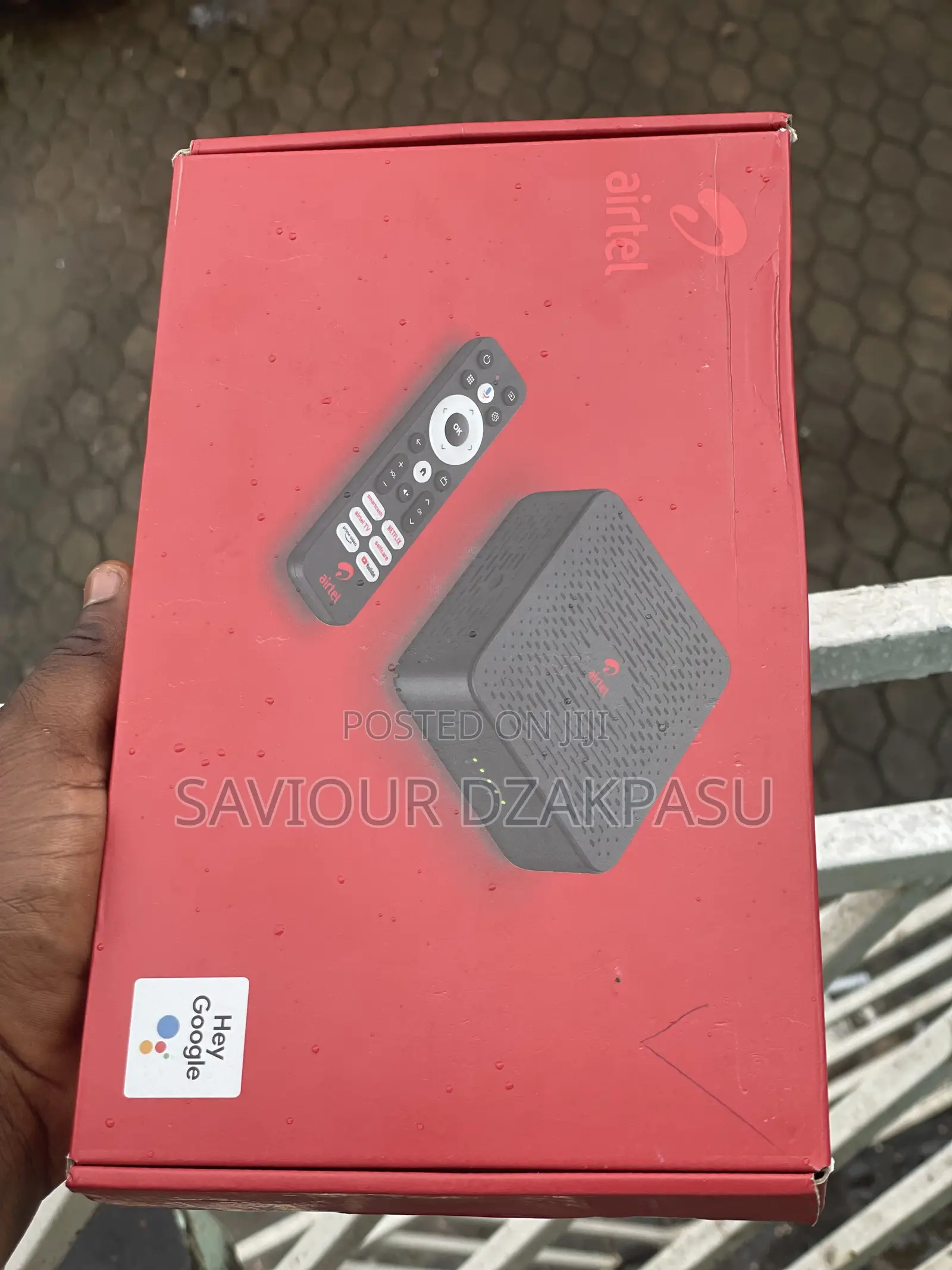 Universal Airtel TV Box and Router