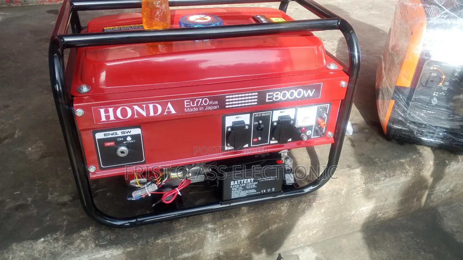 Quality 7.0kva Honda Generator