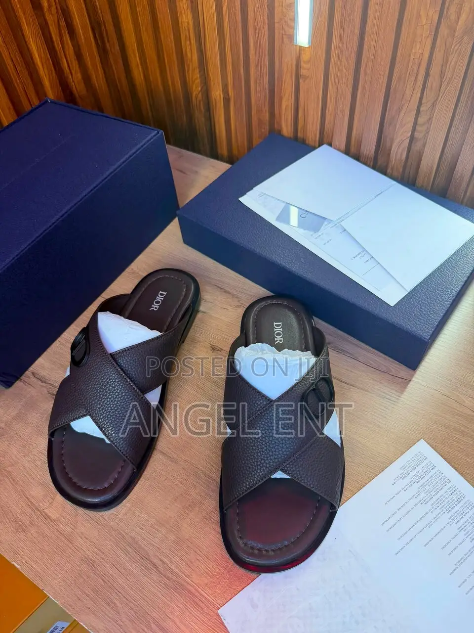 Quality Christian Dior X Prada Saffiano in Box (Location: Accra)