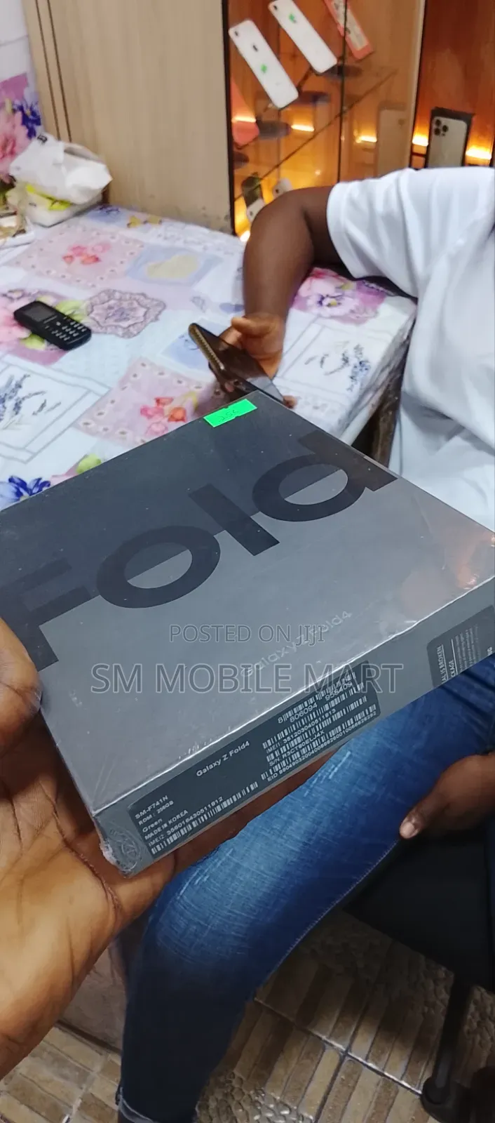 New Samsung Galaxy Z Fold4 256 GB Green