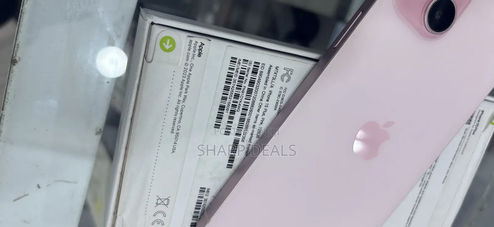 New Apple iPhone 15 Plus 128 GB Pink