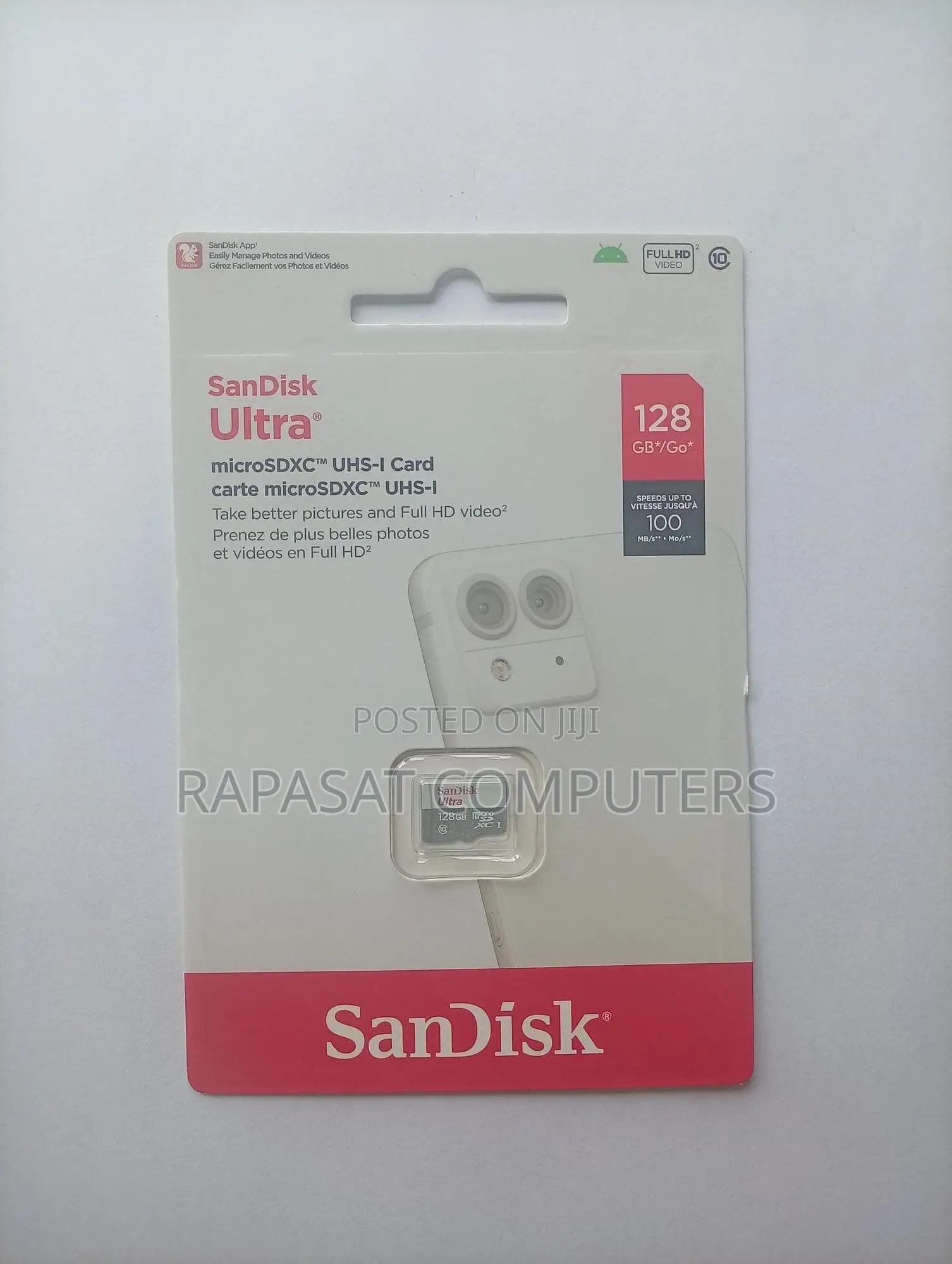 Sandisk 128gb Ultra Microsd Card