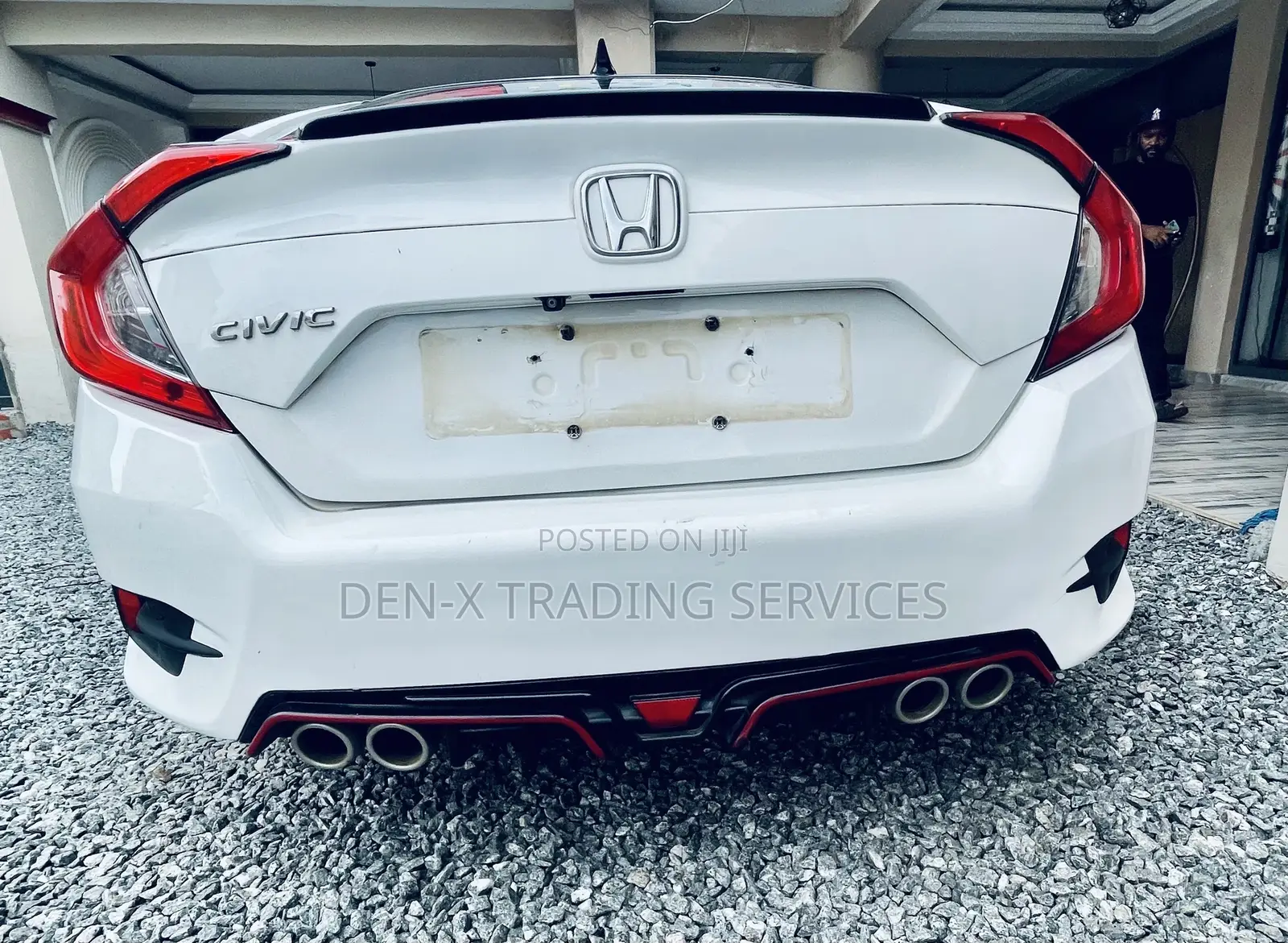 Honda Civic EX-L 4dr Sedan (1.5L 4cyl) 2017 White