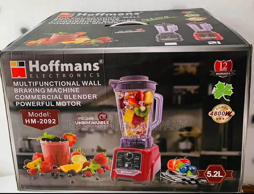 Hoffmans Multifunctional Wall Breaking Machine Commercial 5.2 Litres