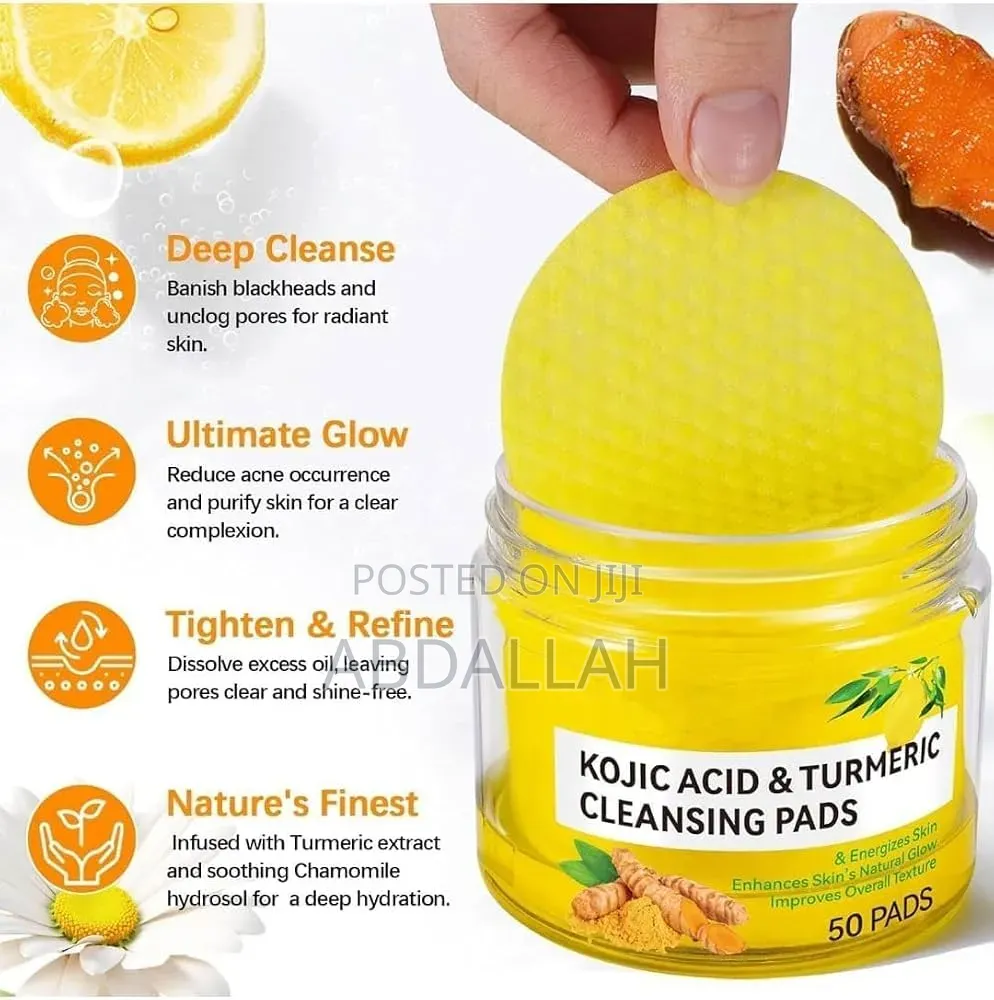 TWG Kojic Acid Turmeric Cleansing Pads