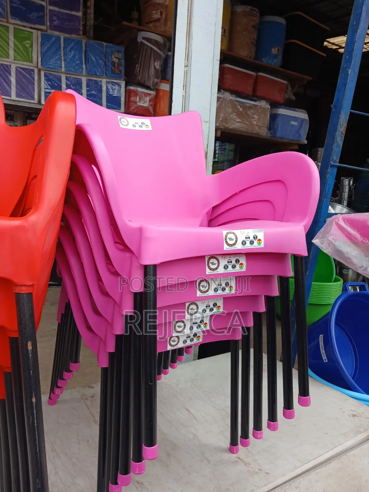 Plastic Chair as Seen