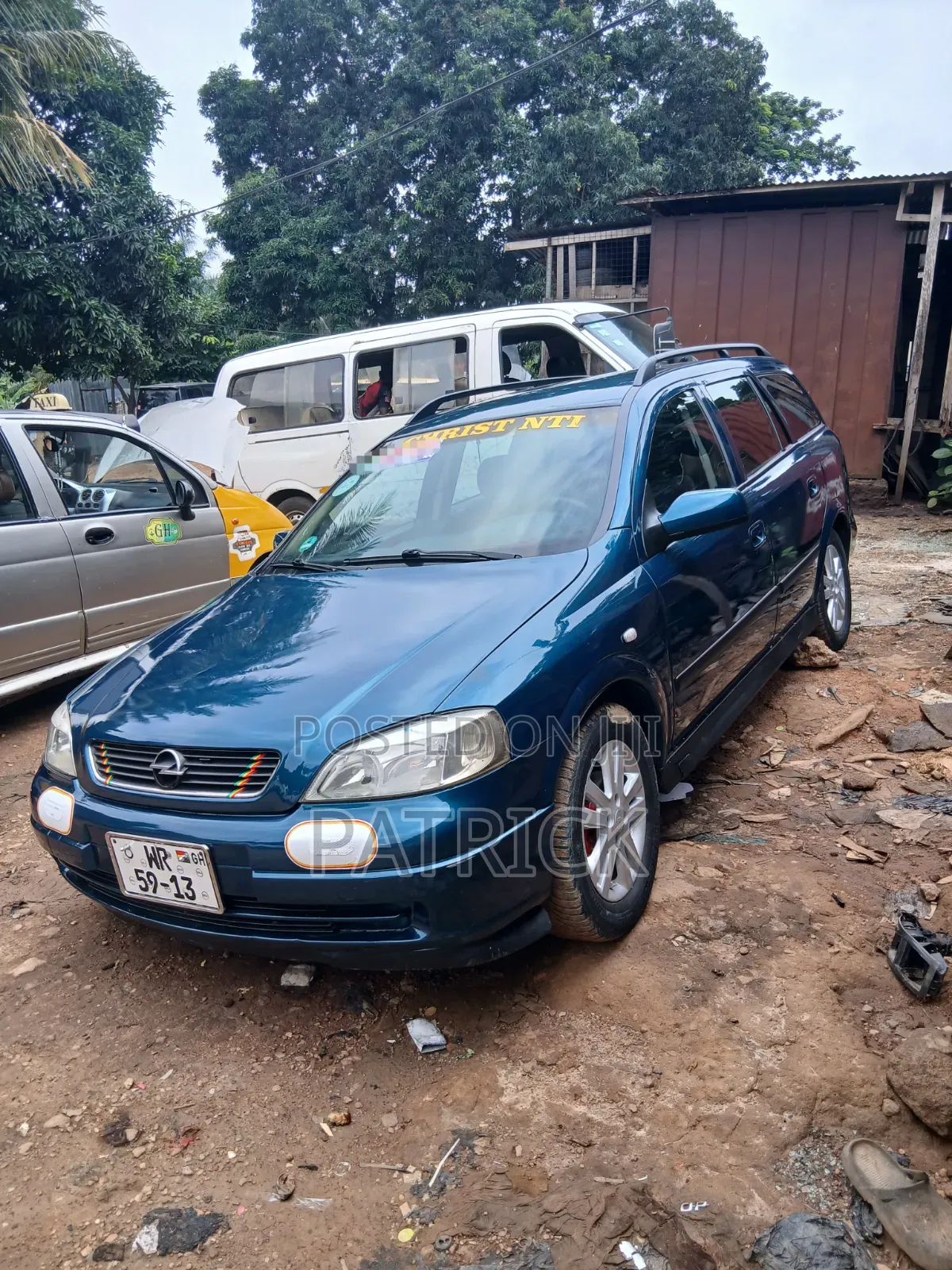 Opel Astra 2003 Blue