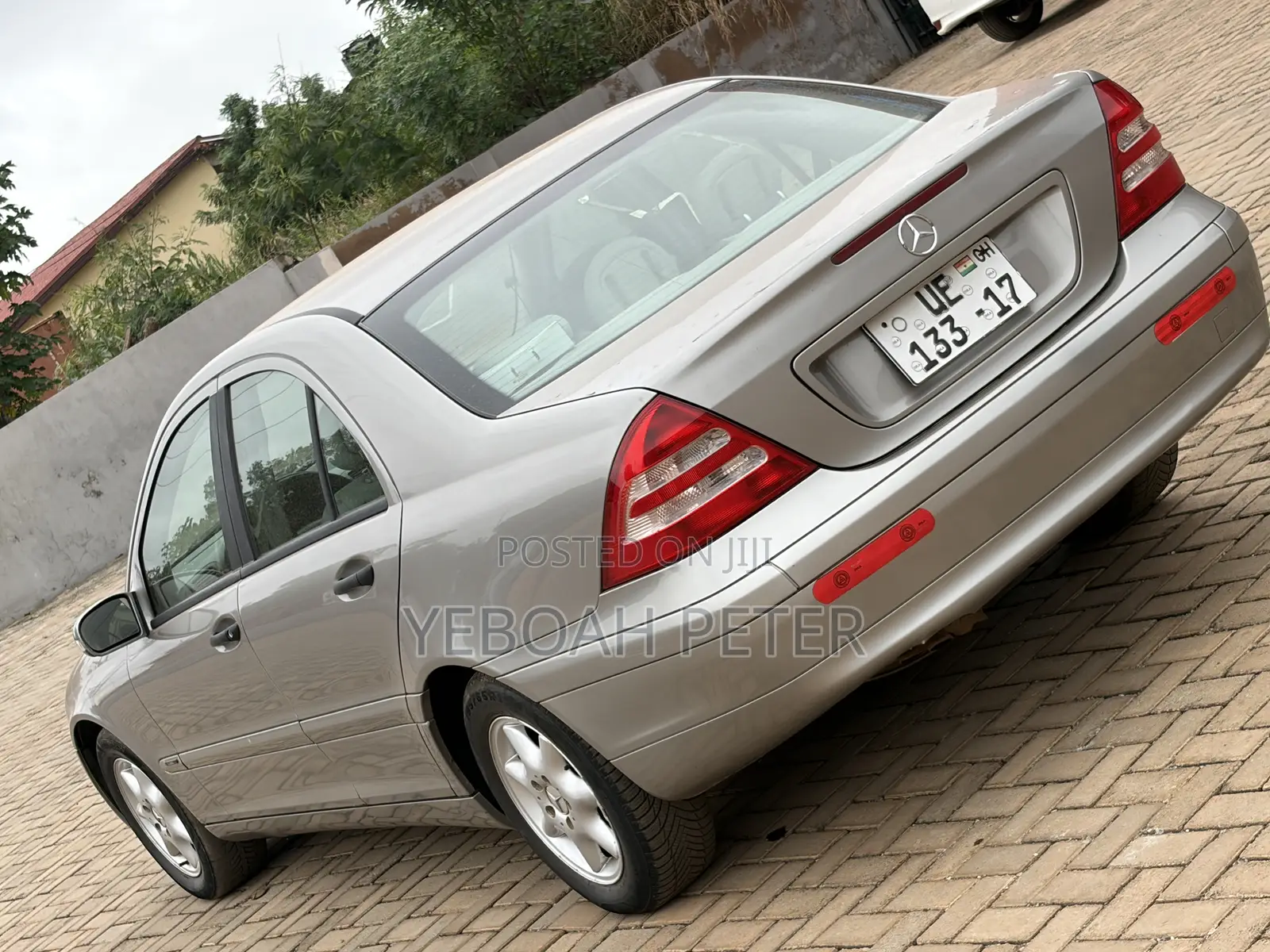 Mercedes-Benz C180 2008 Gold