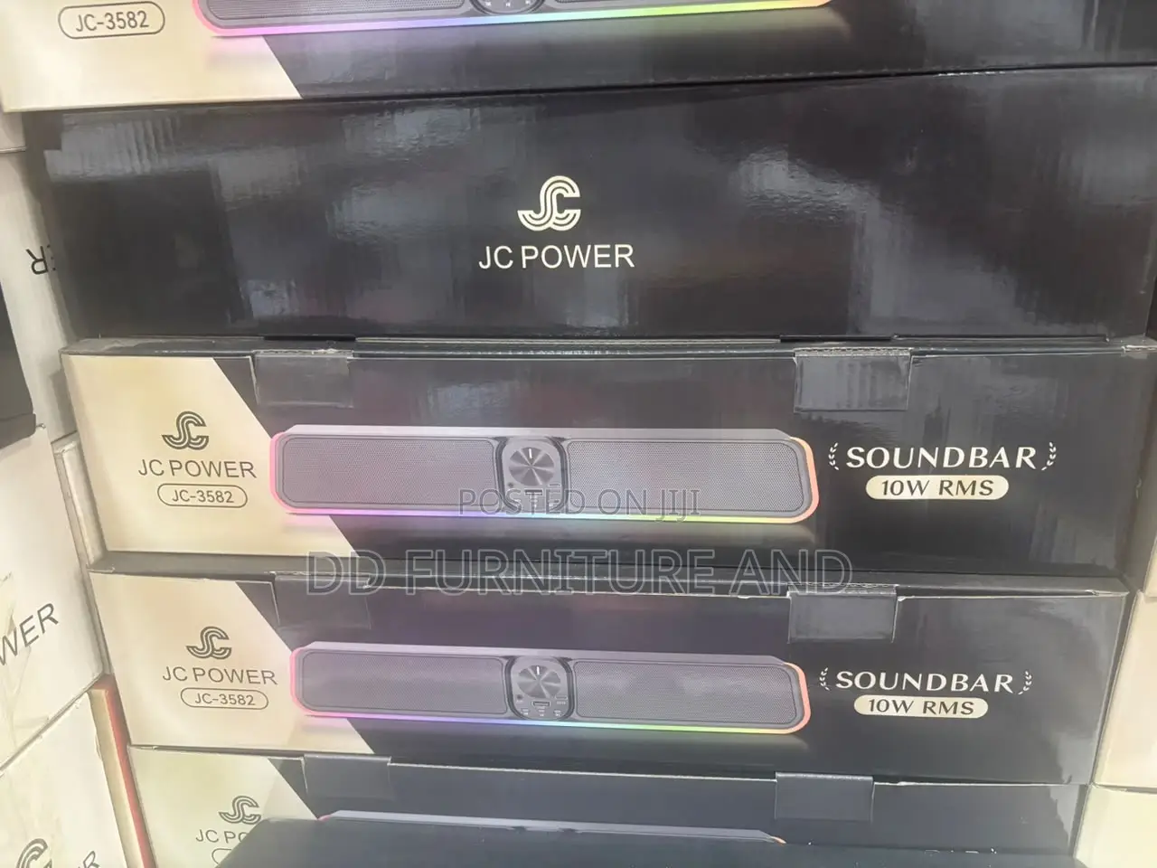 JC 3582 Sound Bar With RGB Light