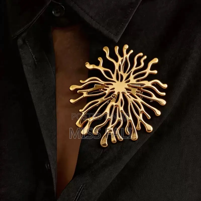 Solar Bloom Brooch