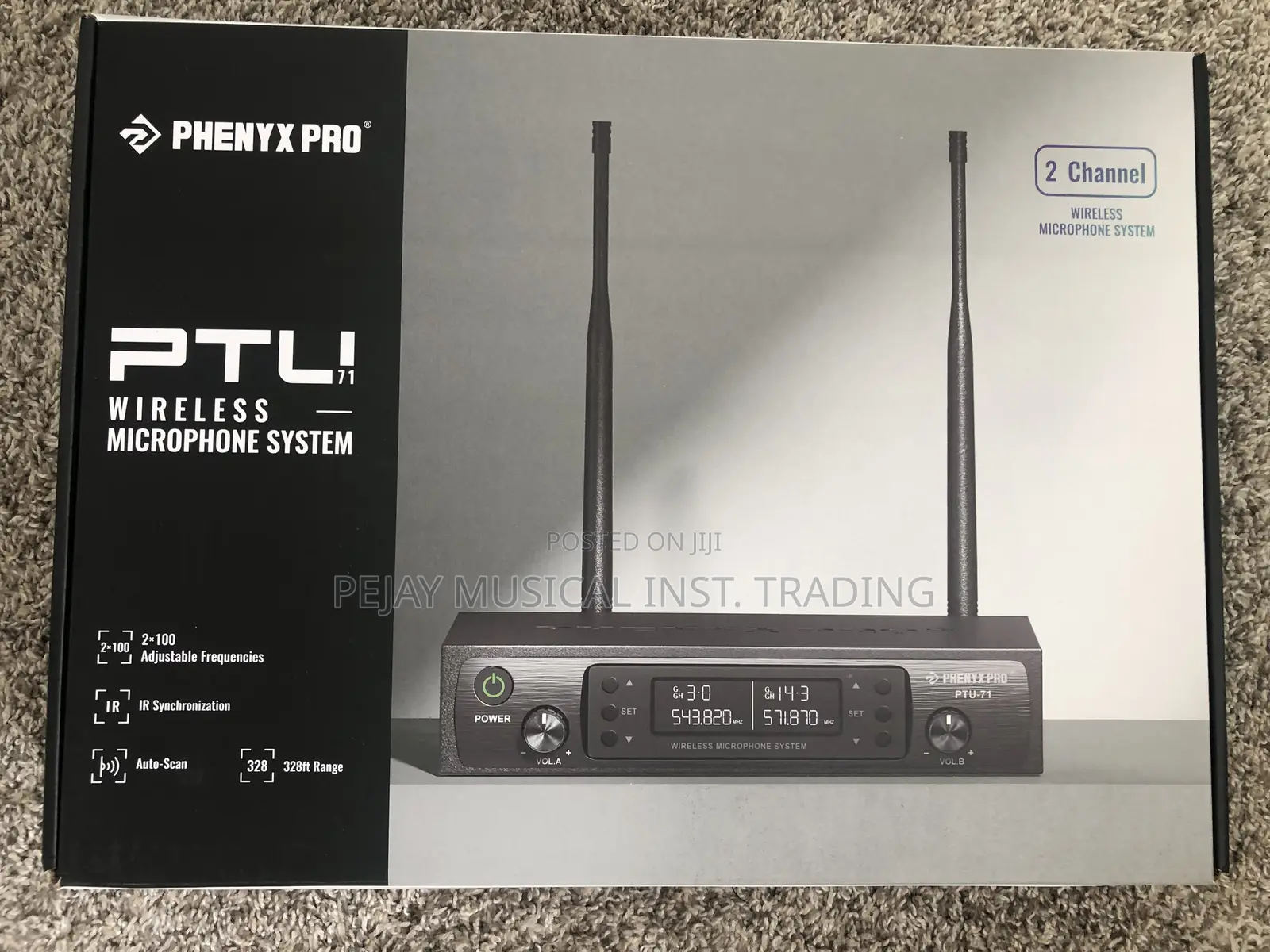 Phenyx Pro PTU Wireless Microphone Set – Excellent Sound Quality
