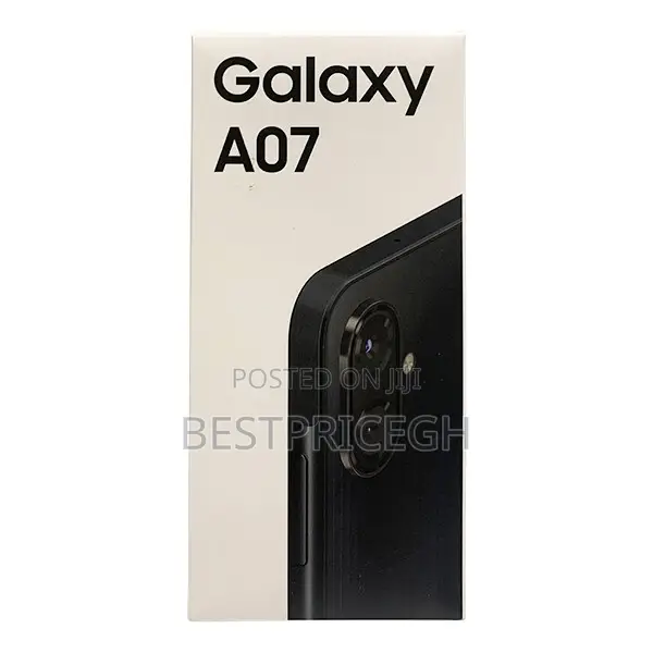 New Samsung Galaxy A07 4G 128 GB Black