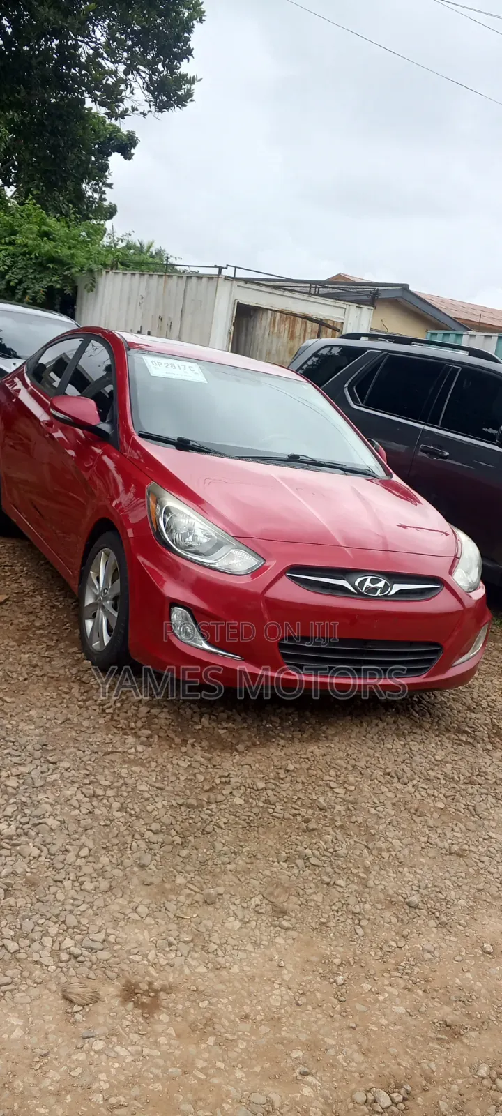 Hyundai Accent 2014 Red