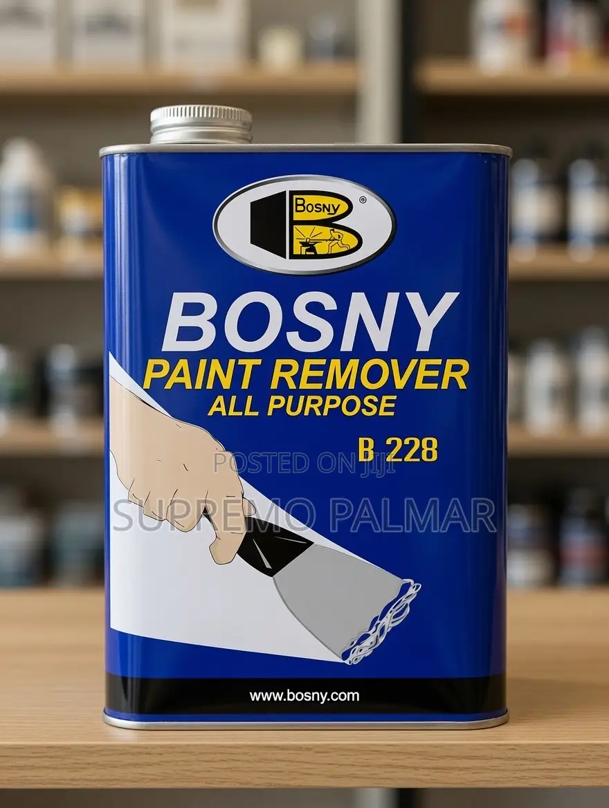 Bosny B228 Paint Remover – Paint Varnish Stripper for Metal and Wood