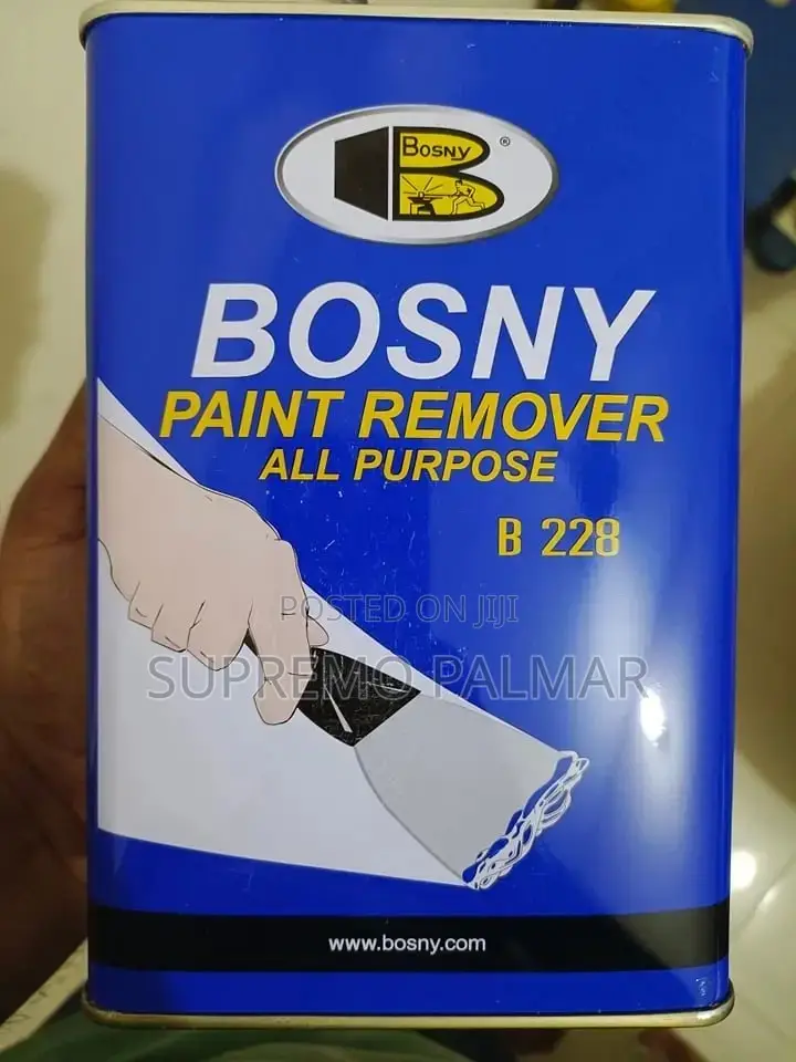 Bosny B228 Paint Remover – Paint Varnish Stripper for Metal and Wood