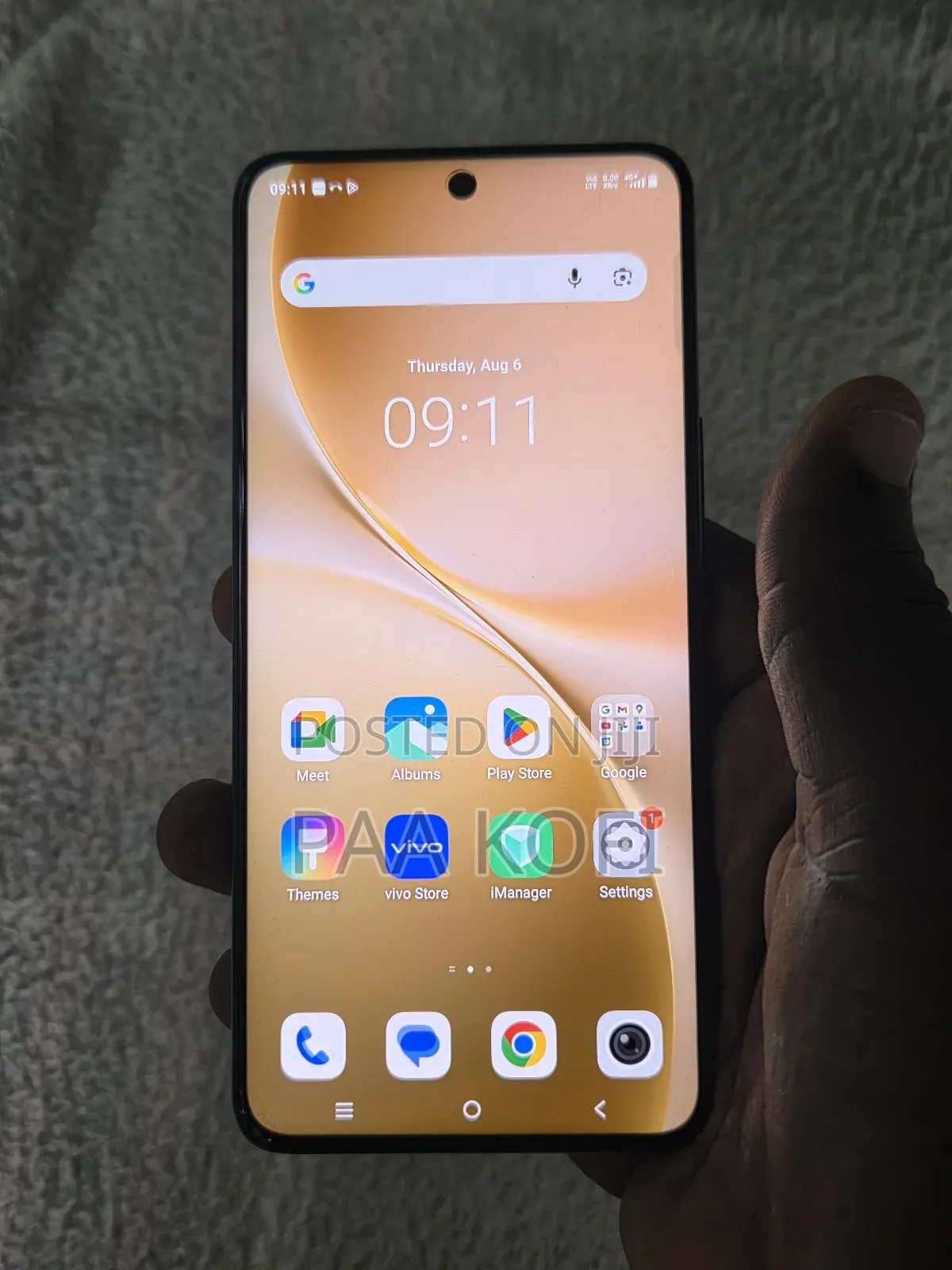 Vivo V60 512 GB Gray