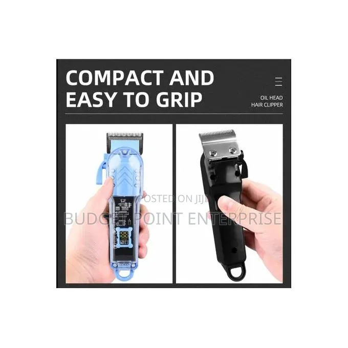 2Pcs Professional Hair Clippers Set for Men