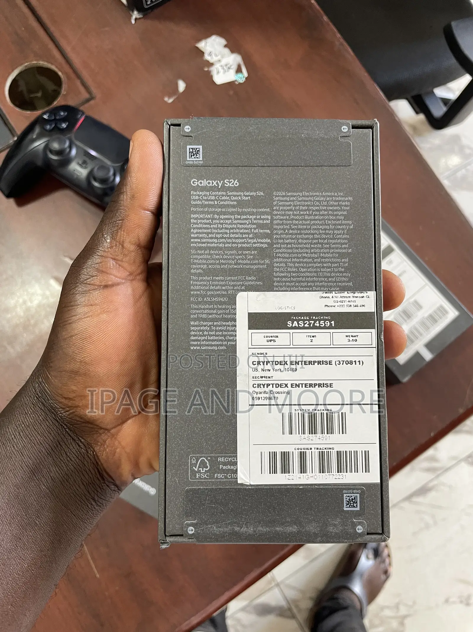 New Samsung Galaxy S26 Ultra 5G 256 GB Black