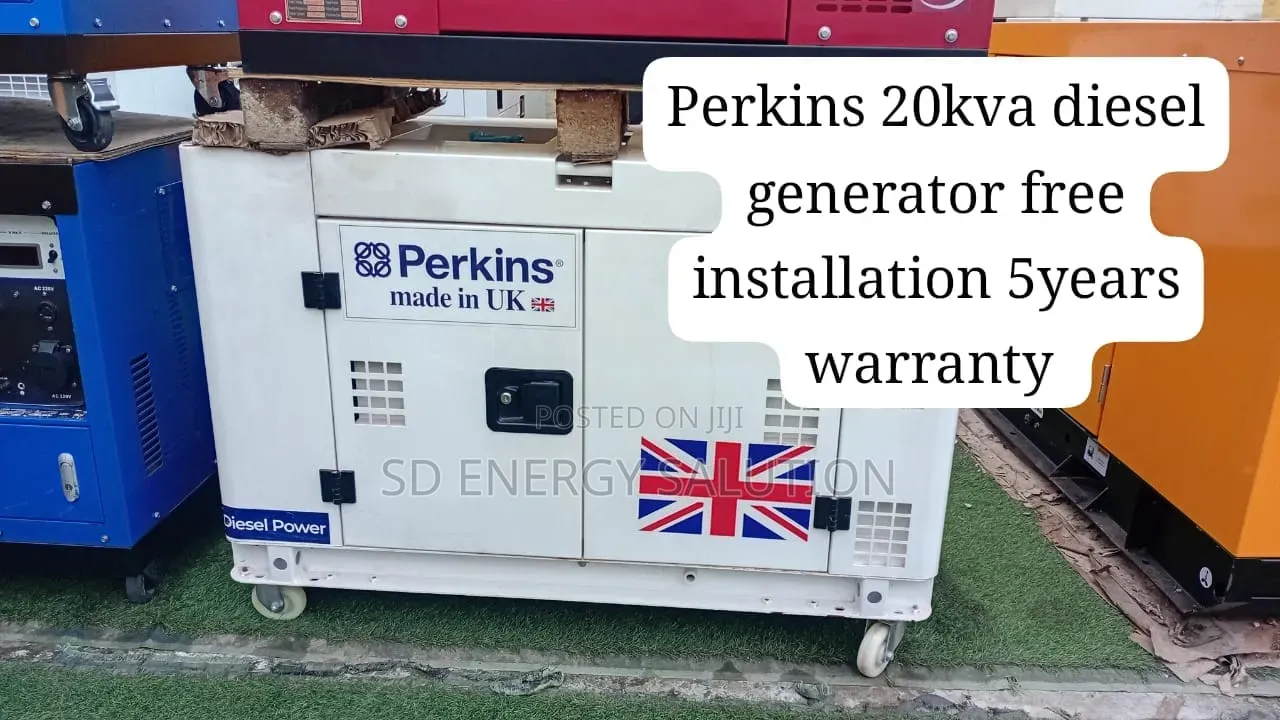Perkins 20kVA Silent Diesel Generator – Fuel Efficient