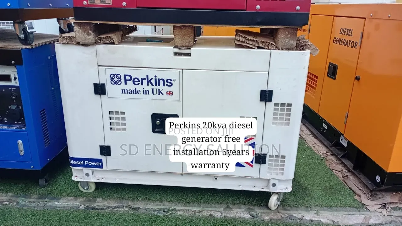Perkins 20kVA Silent Diesel Generator – Fuel Efficient