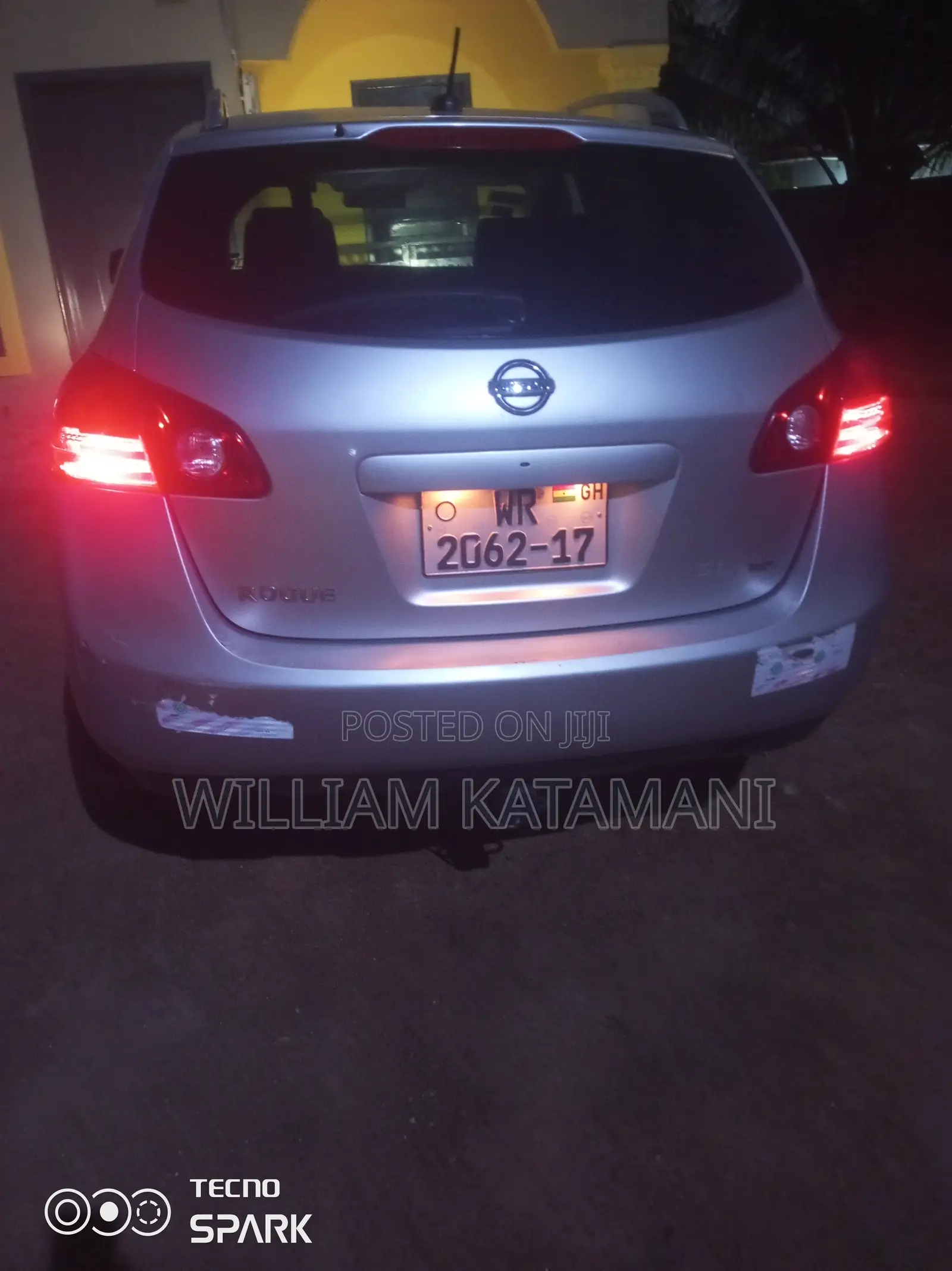 Nissan Rogue 2008 Silver