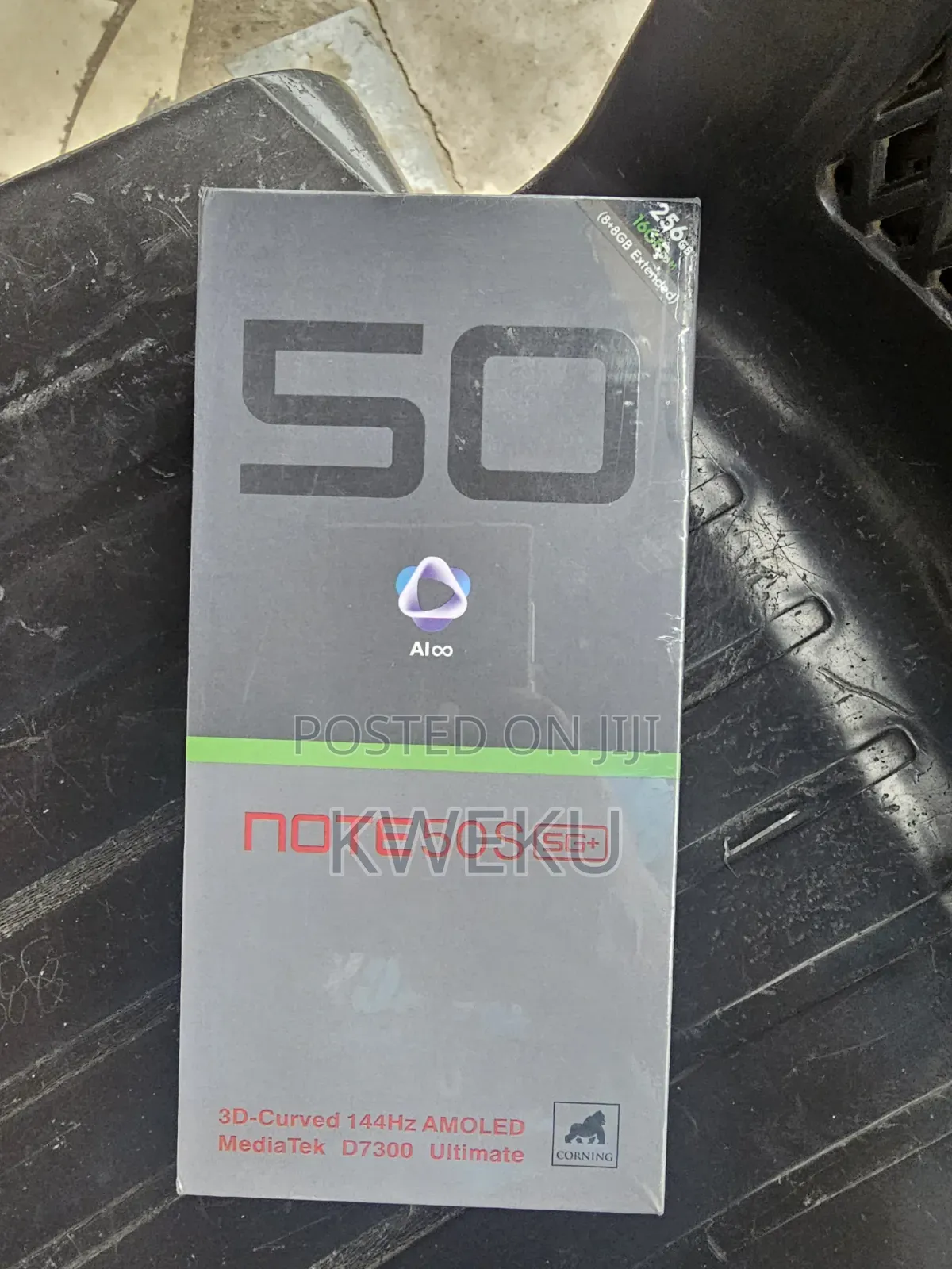 New Infinix Note 50s 256 GB Black