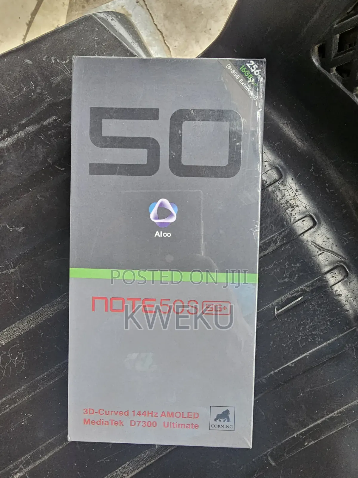 New Infinix Note 50s 256 GB Black