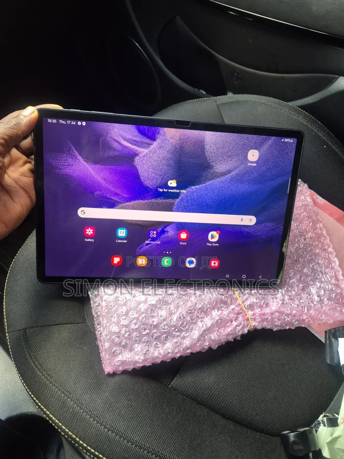 New Samsung Galaxy Tab S7 FE 128 GB Gray