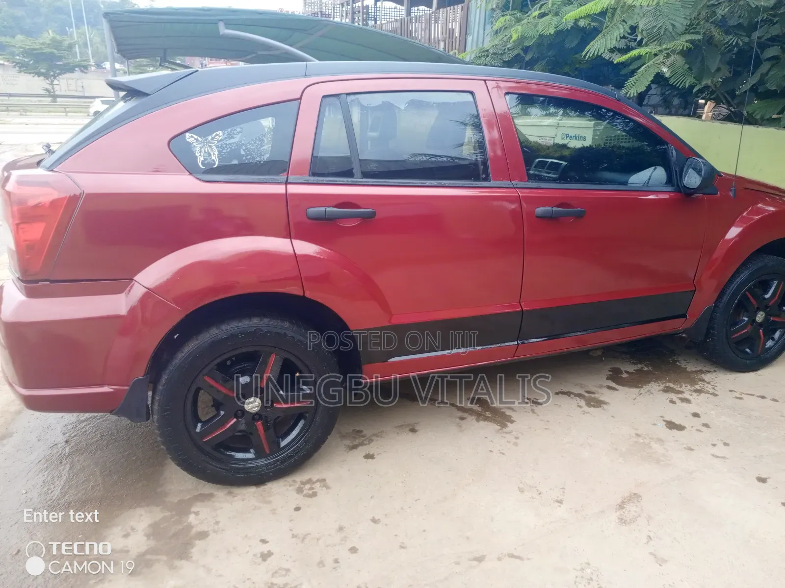 Dodge Caliber 1.8 L SXT 2009 Red