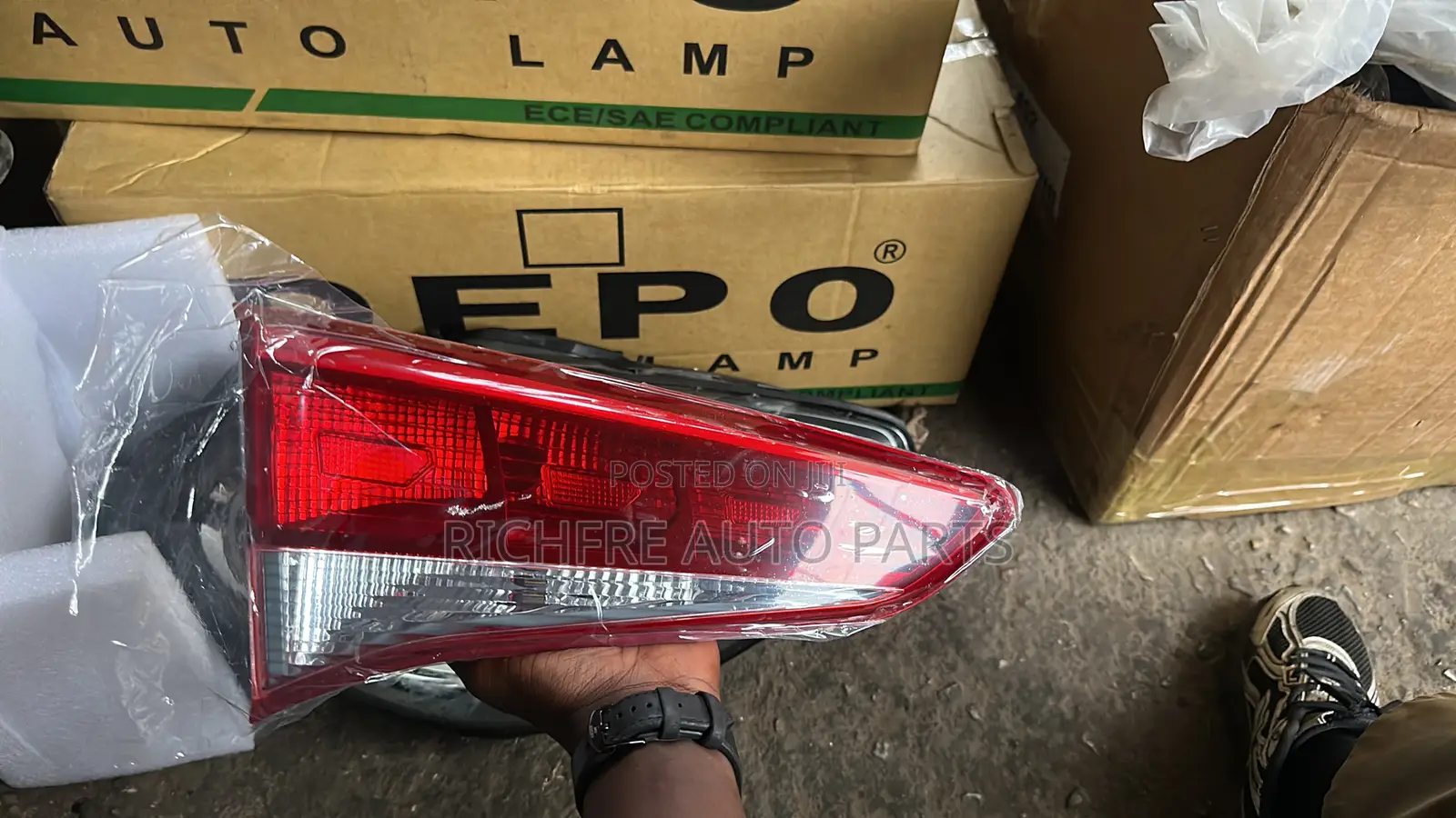 Hyundai Tucson 2016 2017 2018 Bootlight PAIR