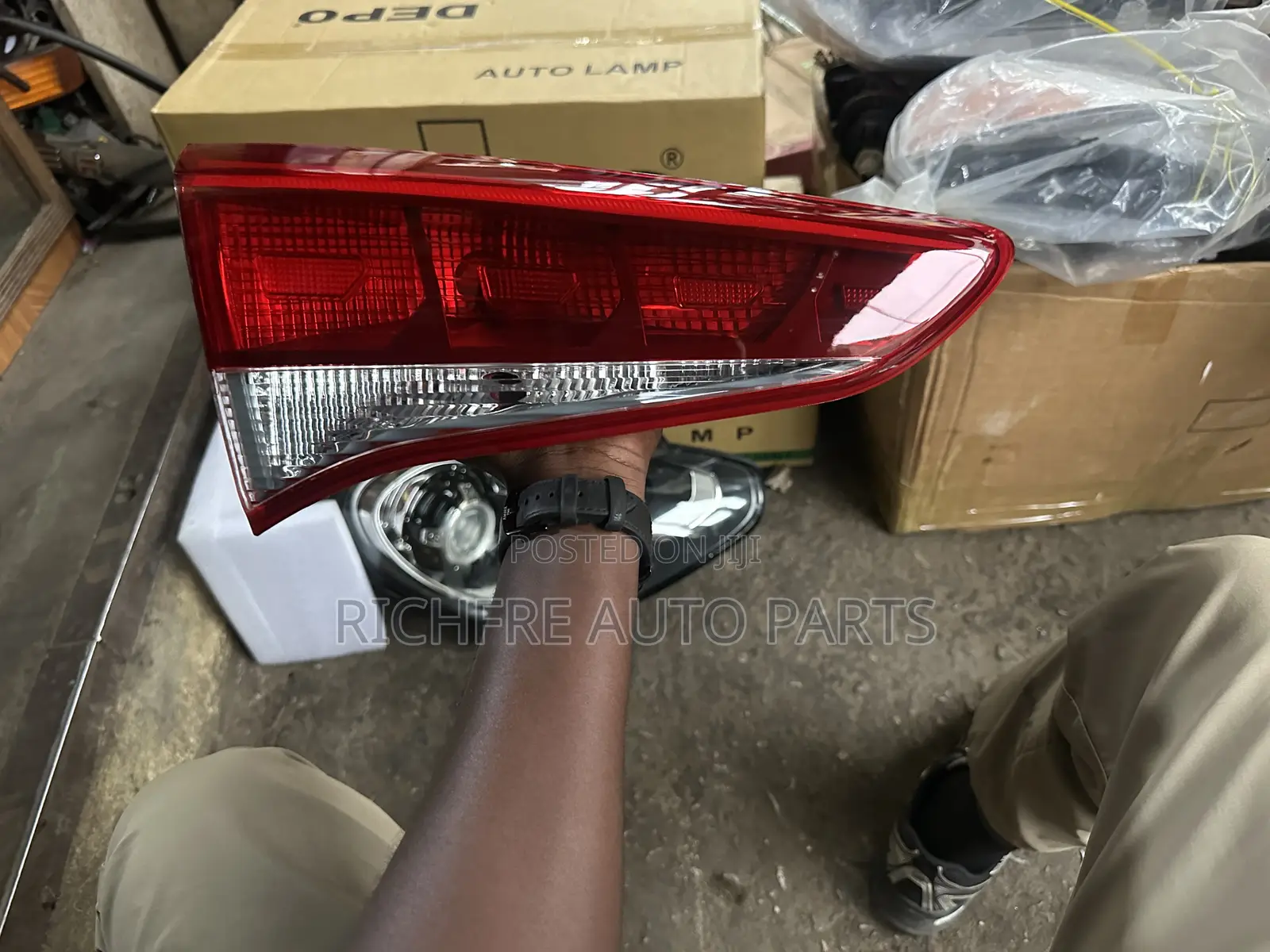 Hyundai Tucson 2016 2017 2018 Bootlight PAIR