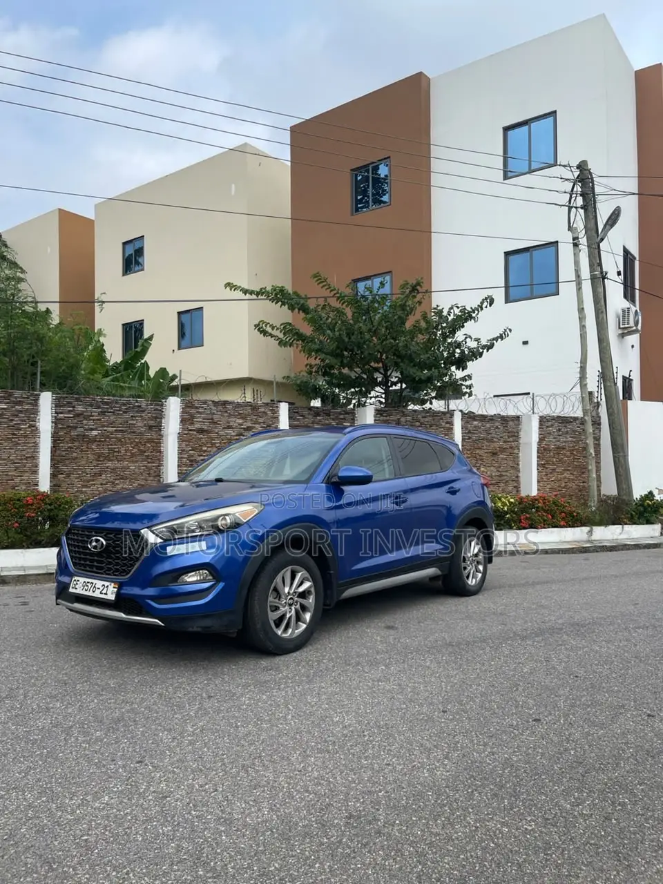 Hyundai Tucson Limited AWD 2017 Blue