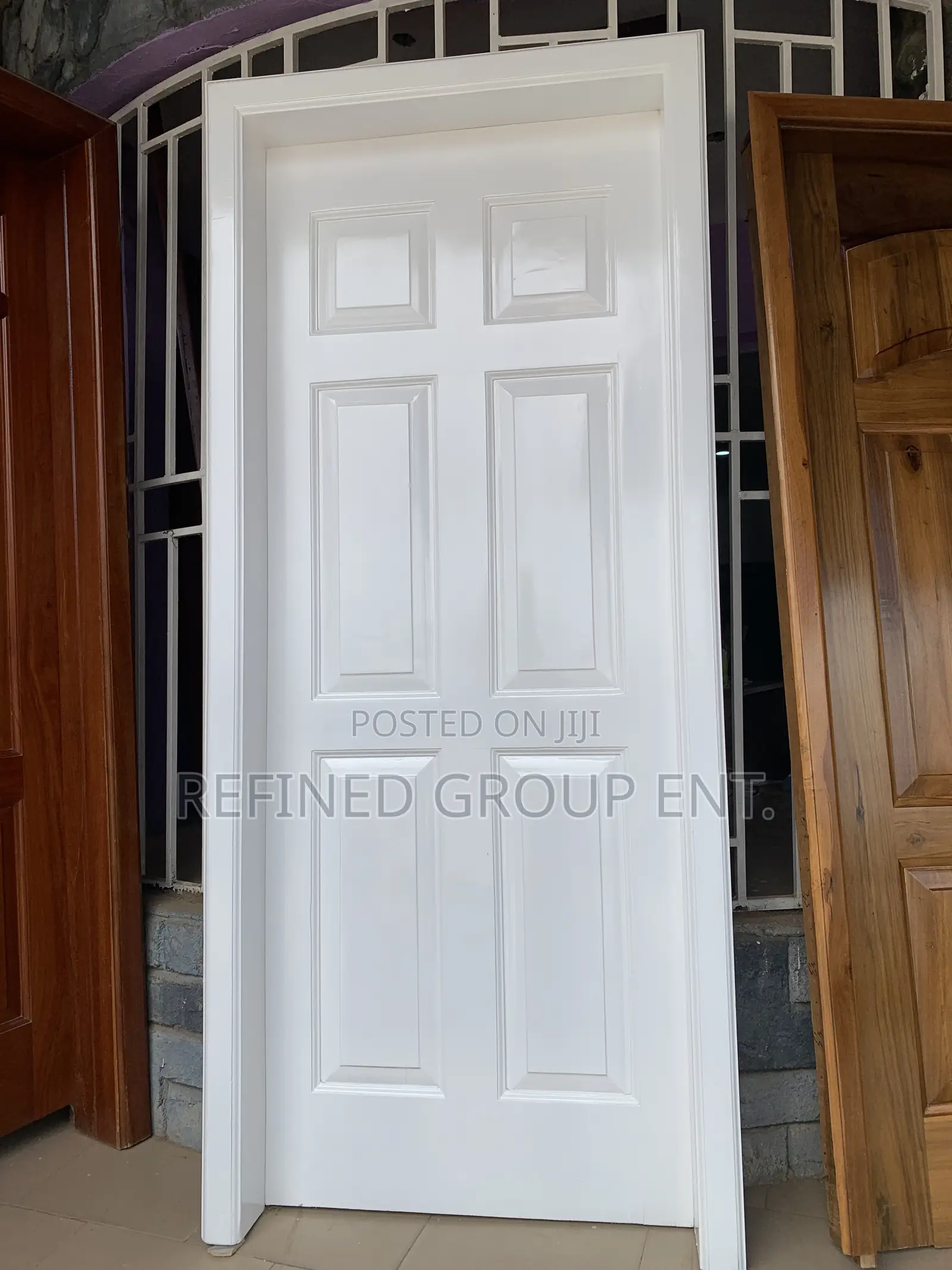 White Hard Wood Doors