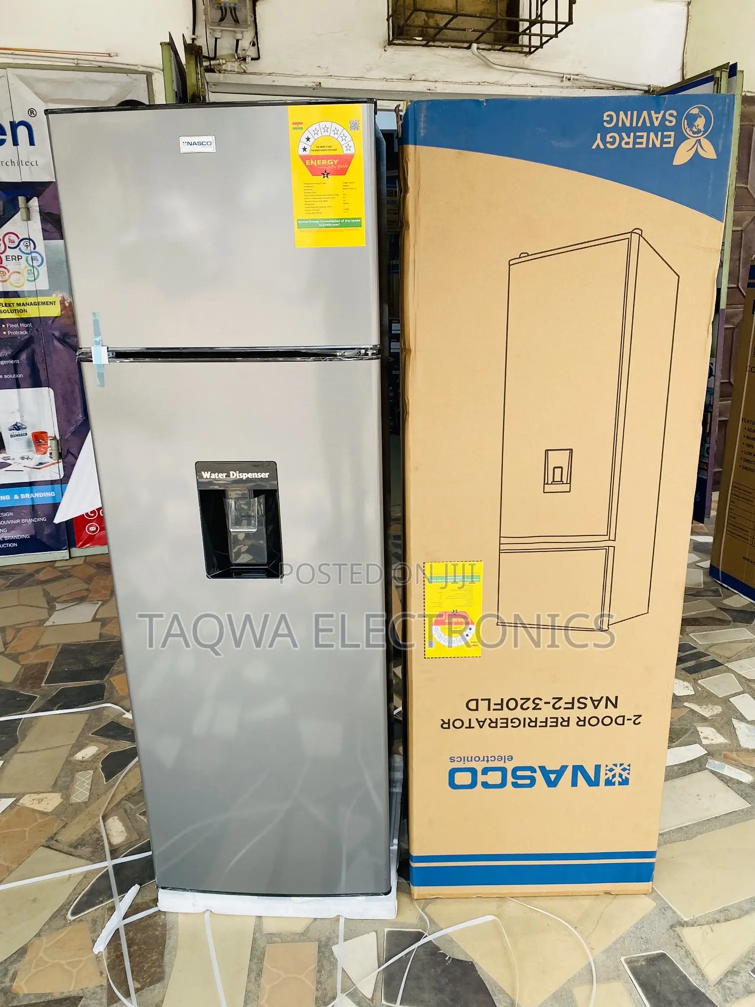 ORDER THE Nasco 280 Liters Fridge