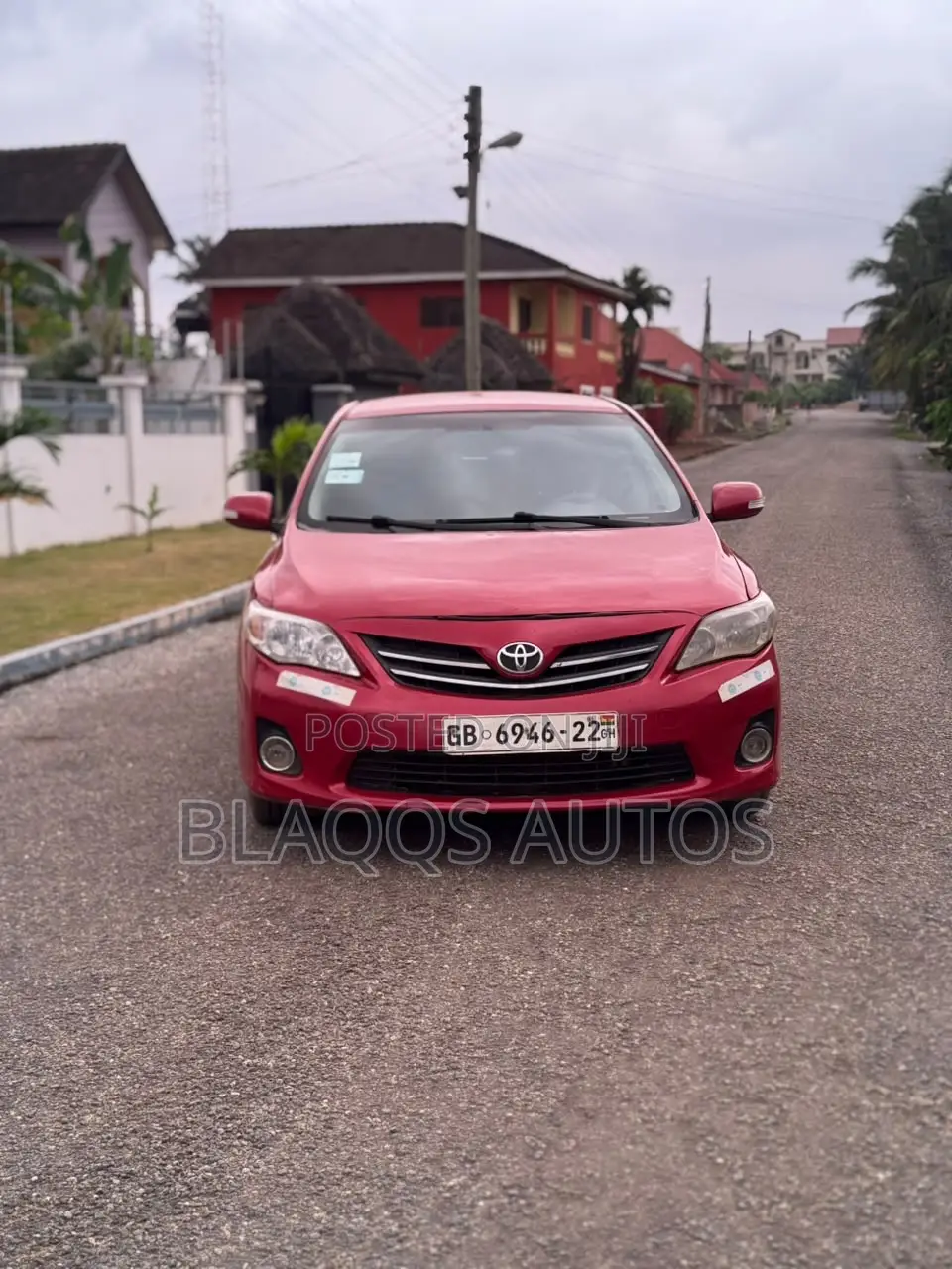 Toyota Corolla 2011 Burgundy