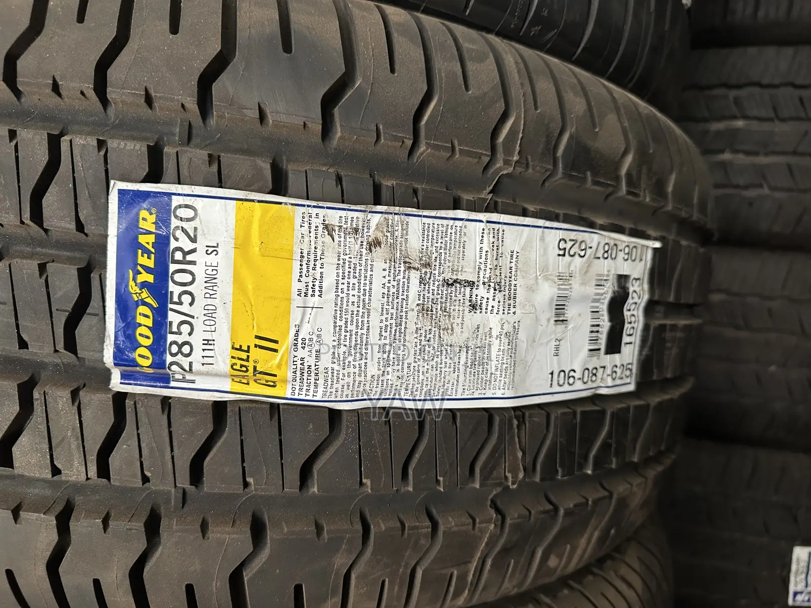 P285/50r20 Goodyear