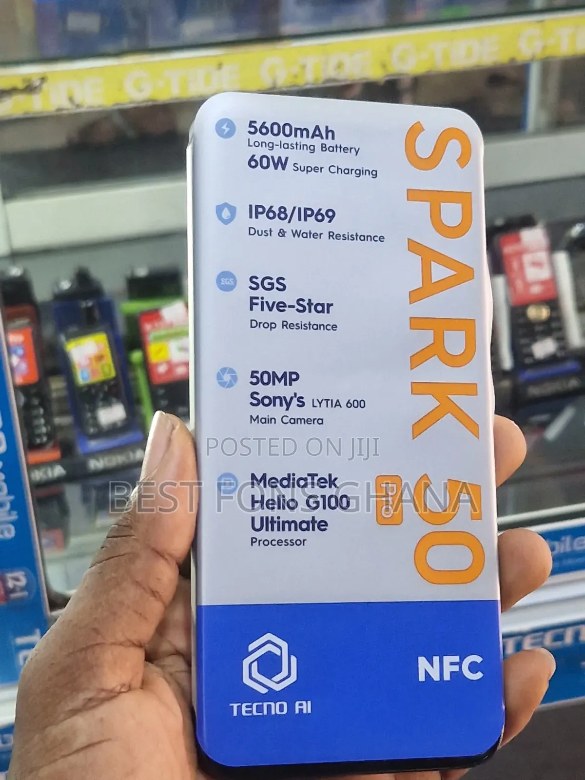 New Tecno Spark 50 Pro 256 GB