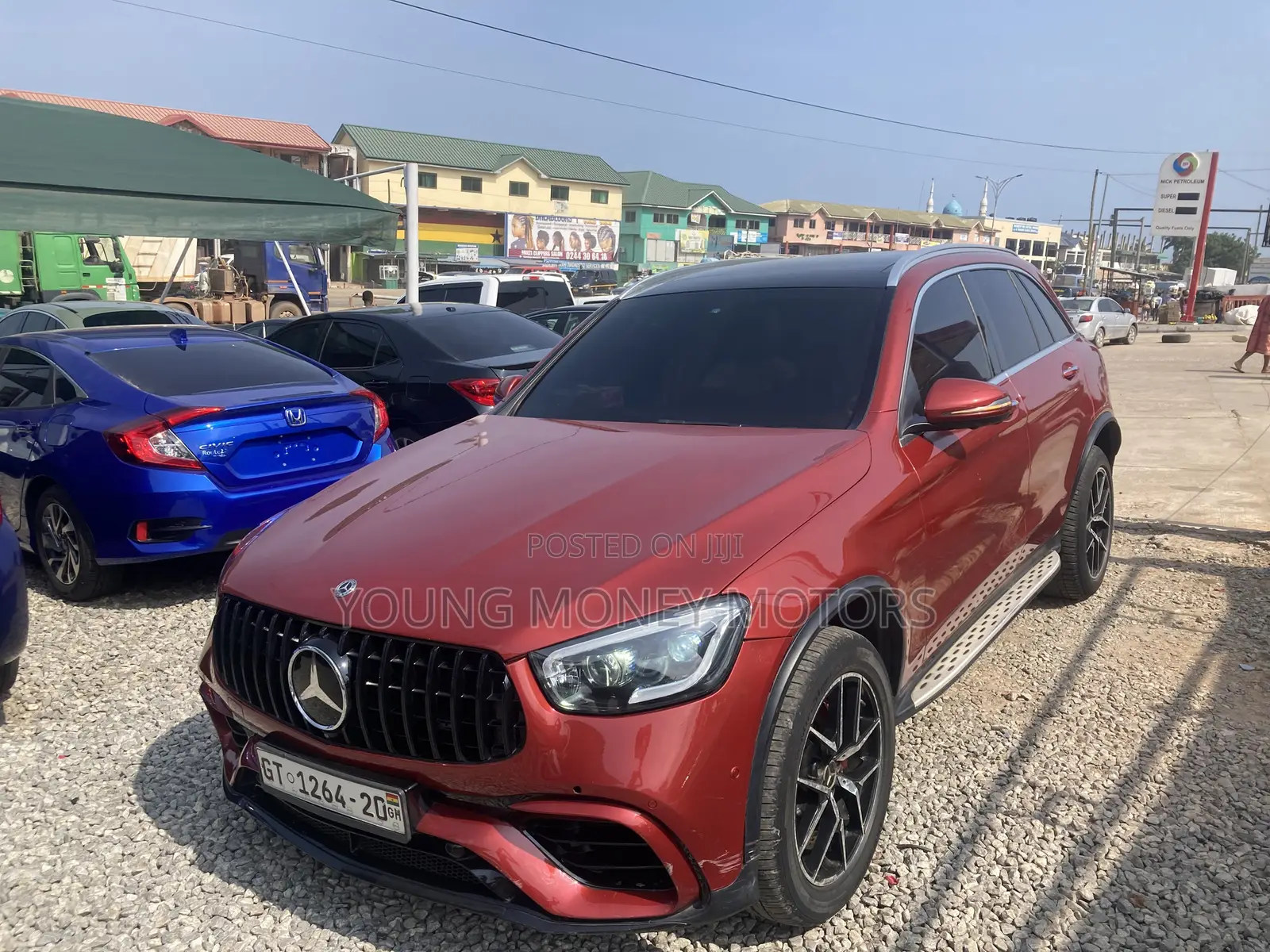 Mercedes-Benz GLC-Class 2018 Red