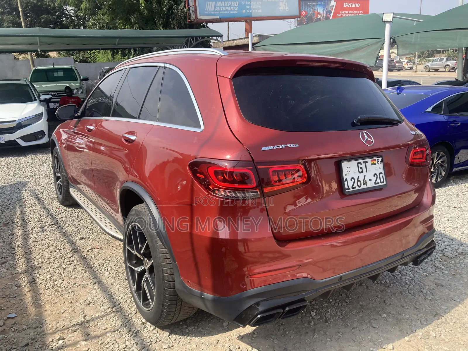 Mercedes-Benz GLC-Class 2018 Red
